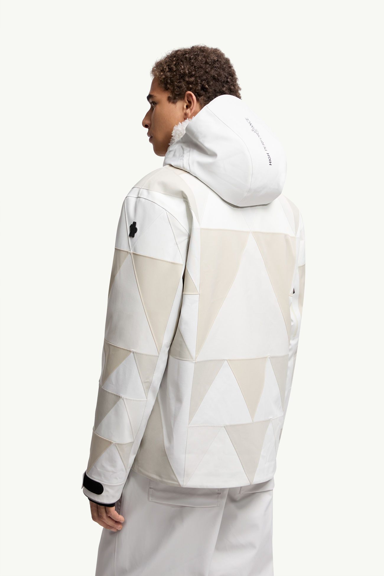 Valserine男士GORE-TEX层压面料拼布羽绒夹克外套 男士 白色 Moncler 4