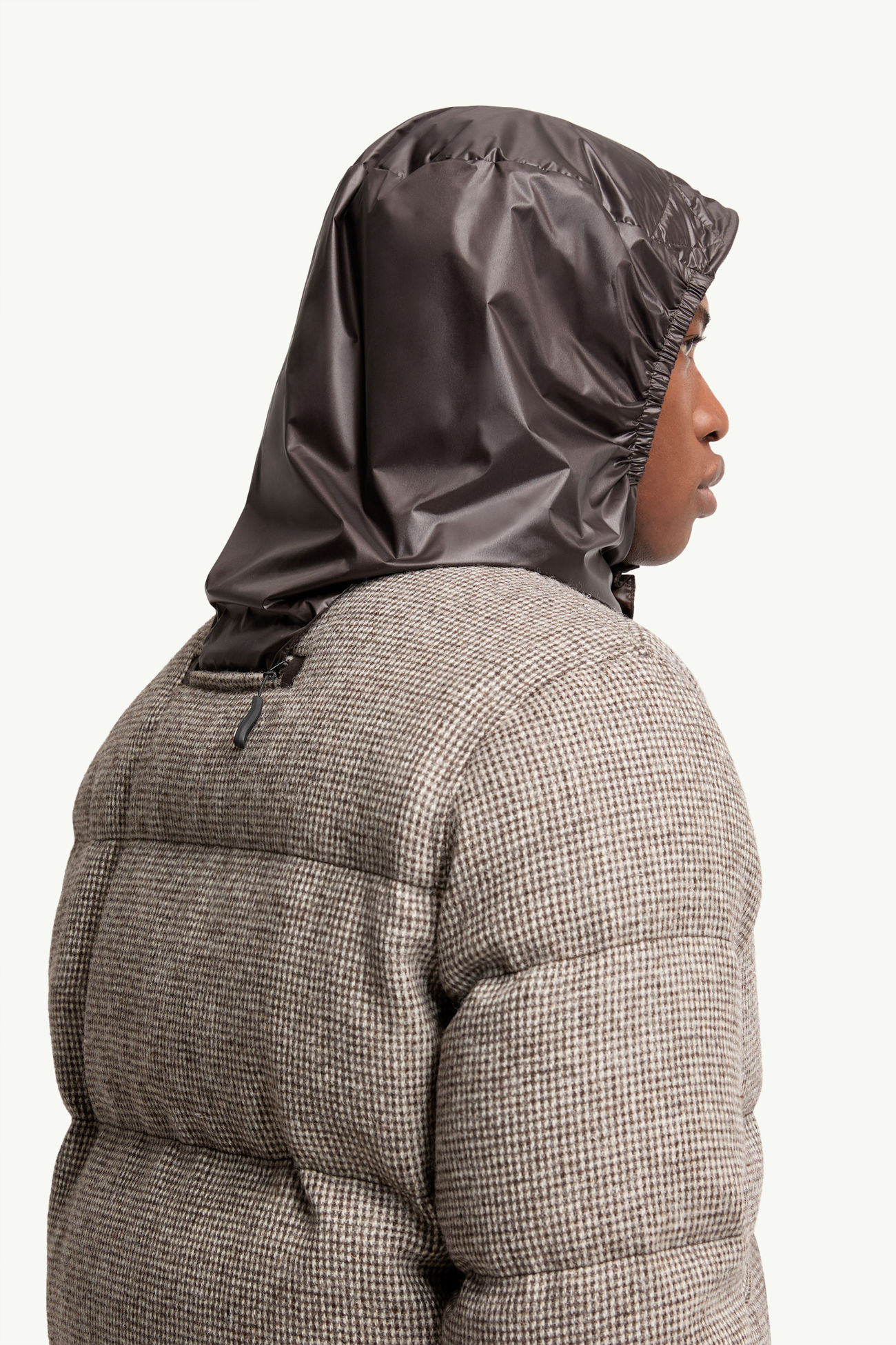 Elgon Daunen-Skijacke aus Wolle Herren Grau Moncler 5