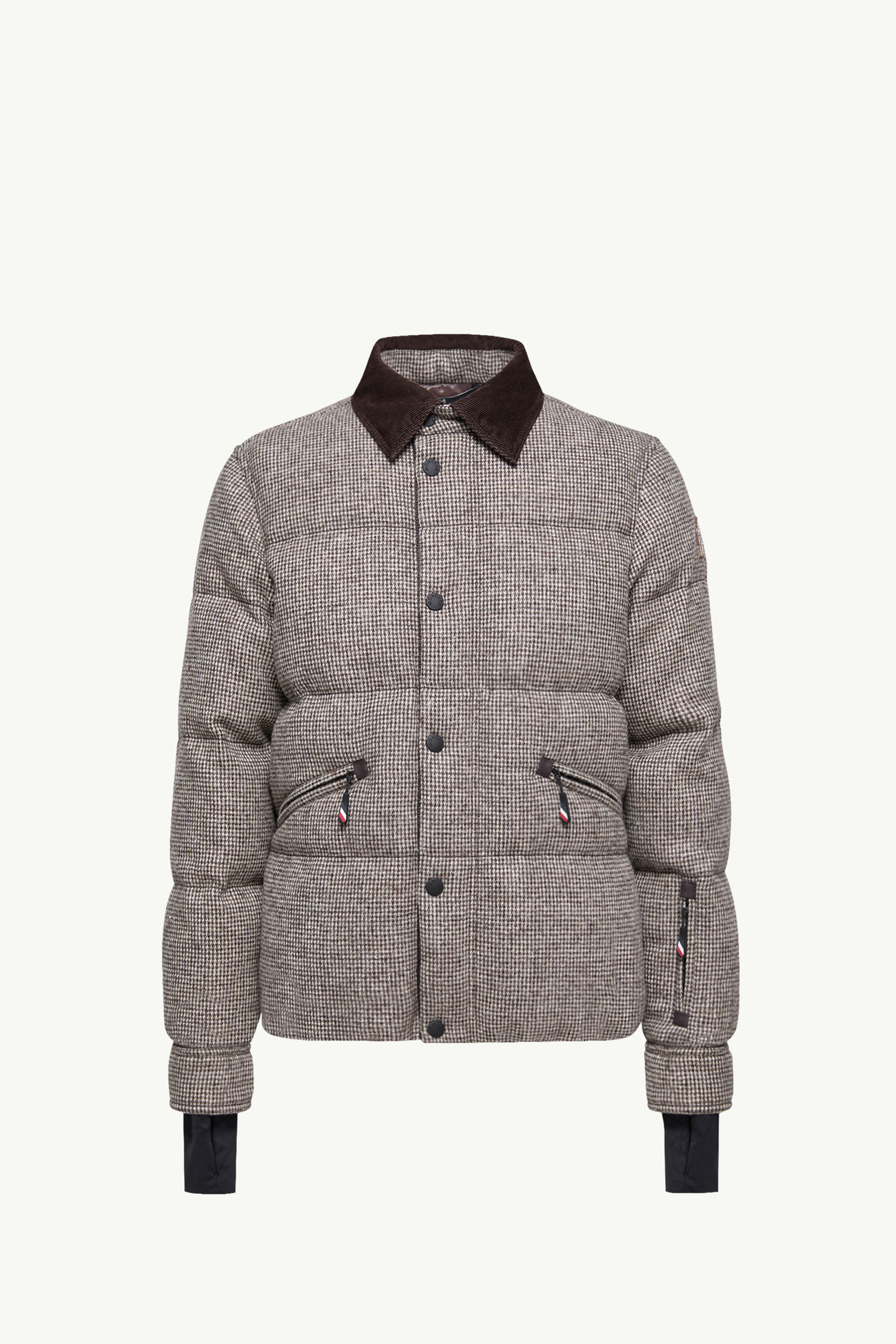 Doudoune de ski en laine Elgon Hommes Gris Moncler 2