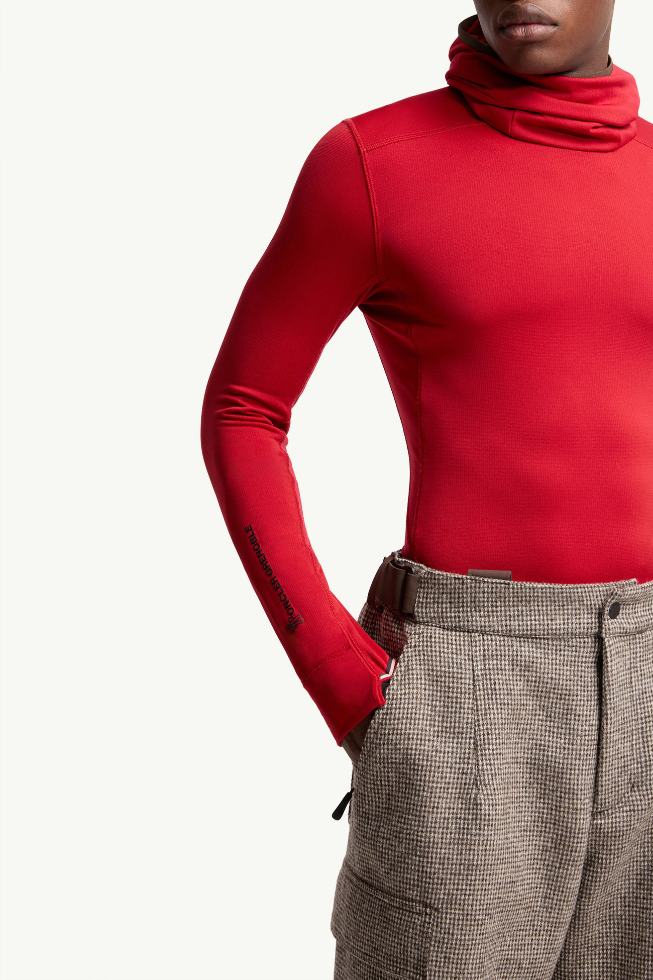 Peto de esquí de lana Hombre Gris Moncler 6