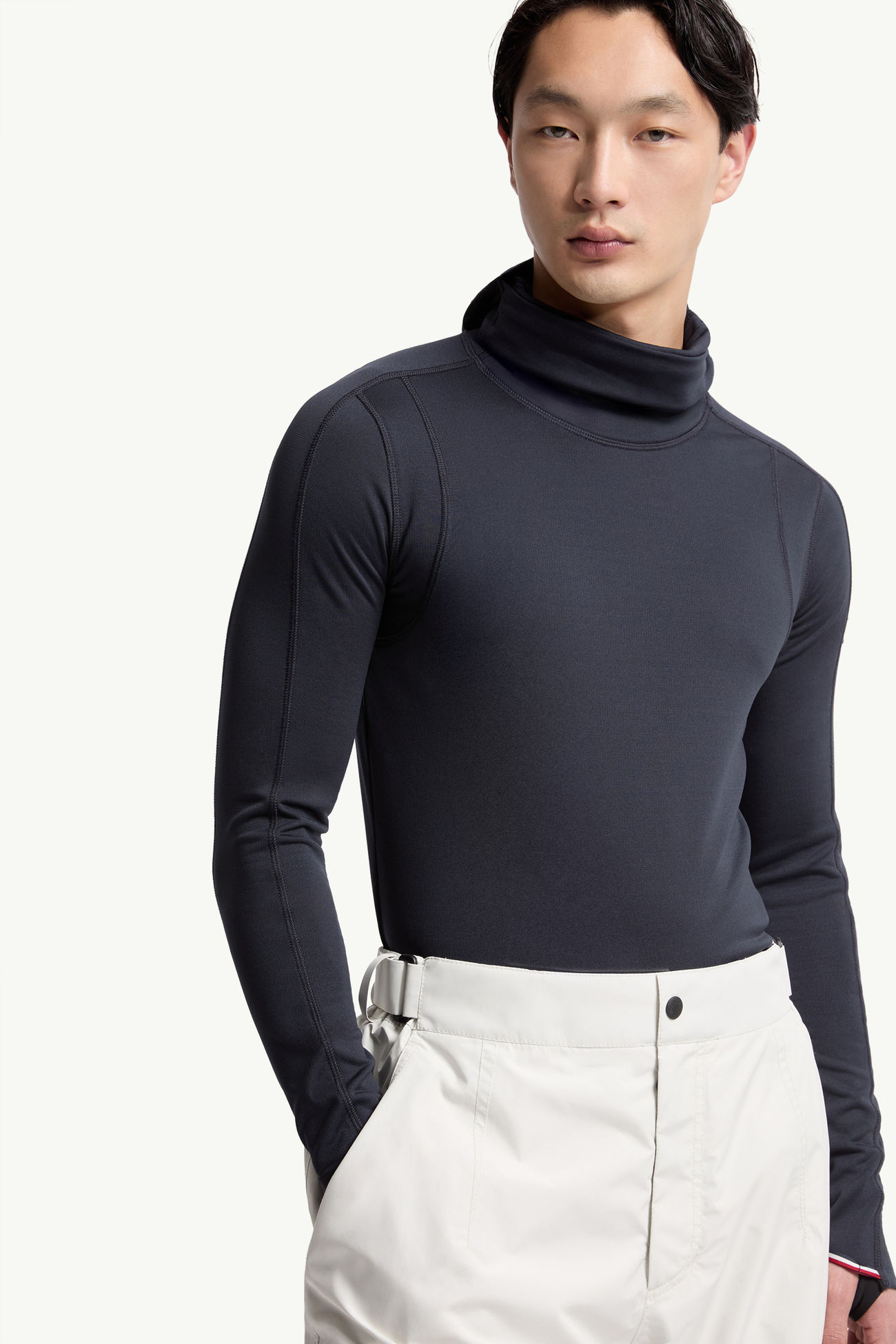 Peto de esquí acolchado de GORE-TEX laminado Hombre Blanco Moncler 7