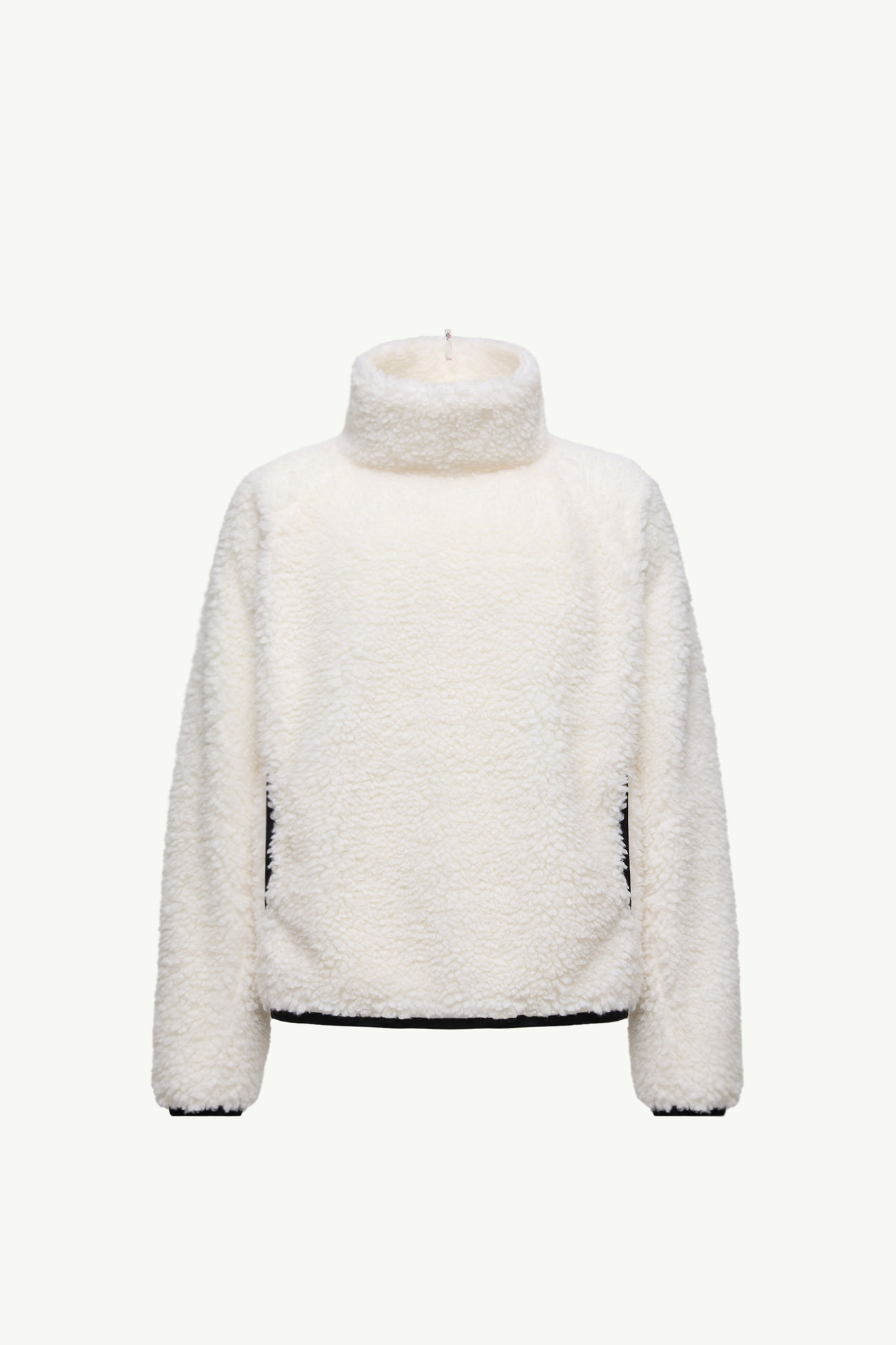Teddy Turtleneck Sweatshirt Men White Moncler 2