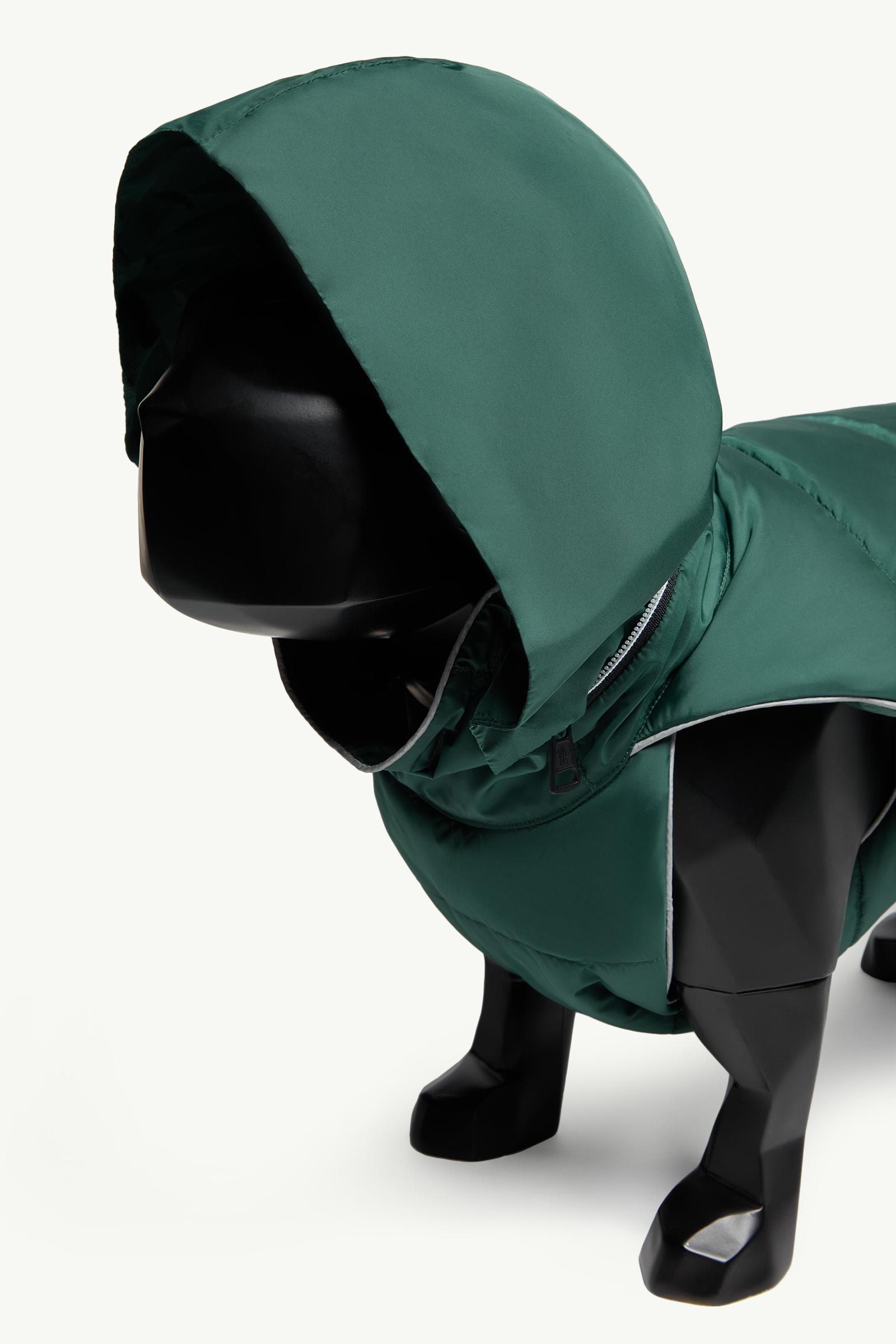 Tricolour-Trimmed Padded Dog gilet Gender Neutral Leaf Green Moncler 1
