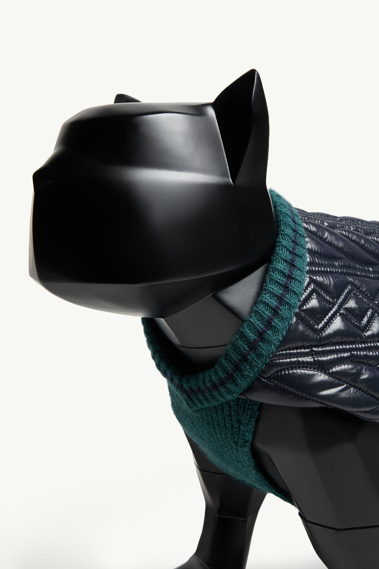 羊毛饰边宠物狗马甲 中性 蓝色 & 绿色 Moncler 1