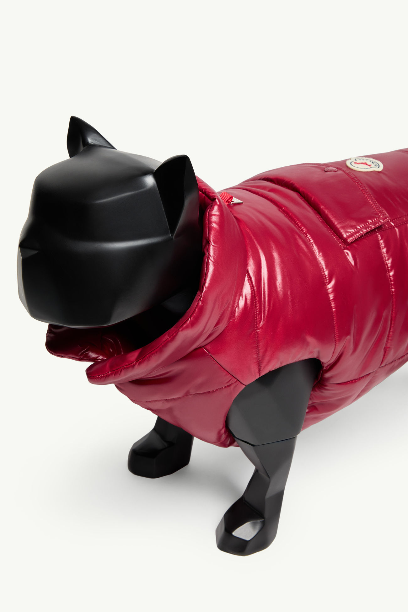 Gilet matelassé pour chien Mixte Rouge Foncé Moncler 1