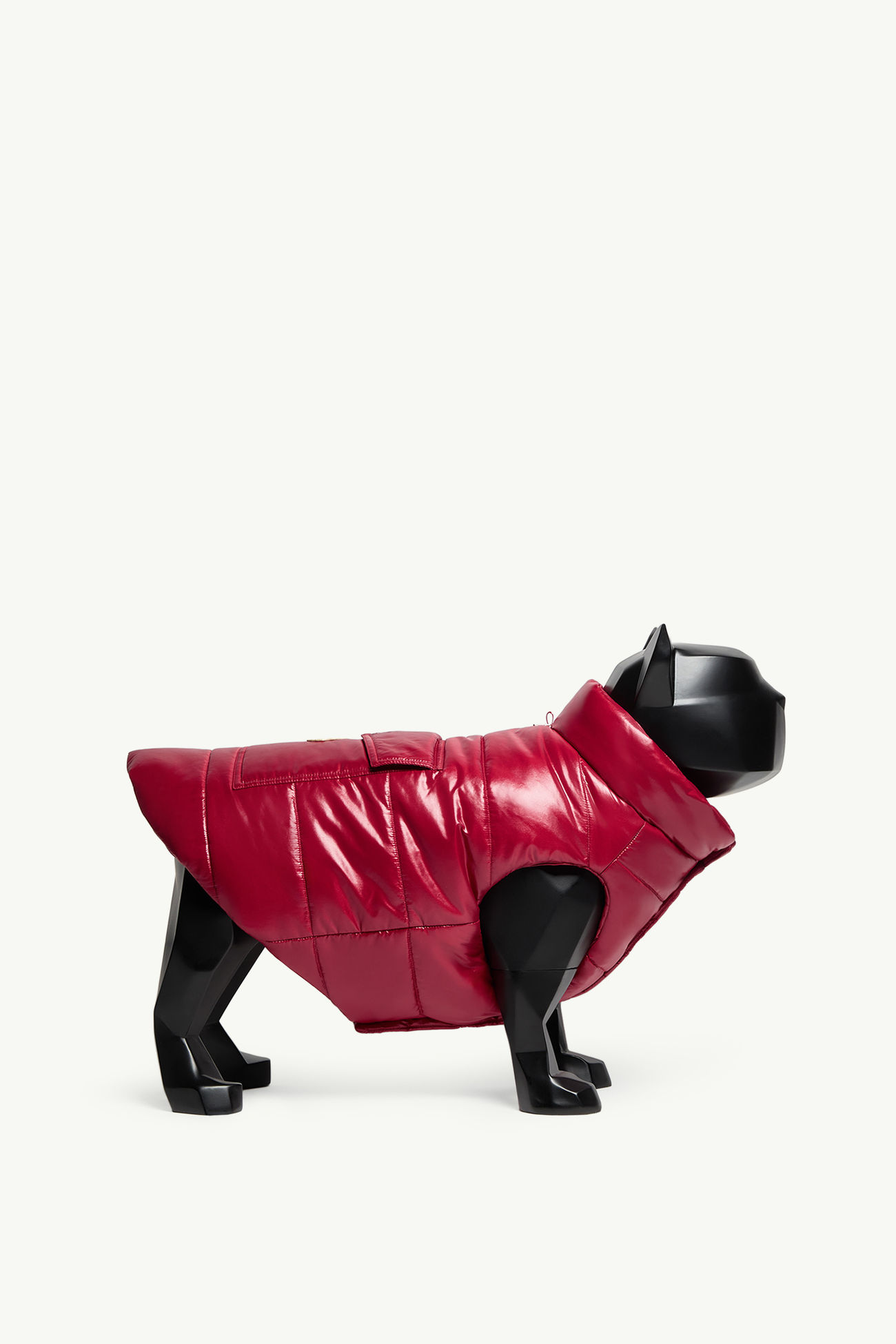 加衬宠物狗马甲 中性 深红色 Moncler 2