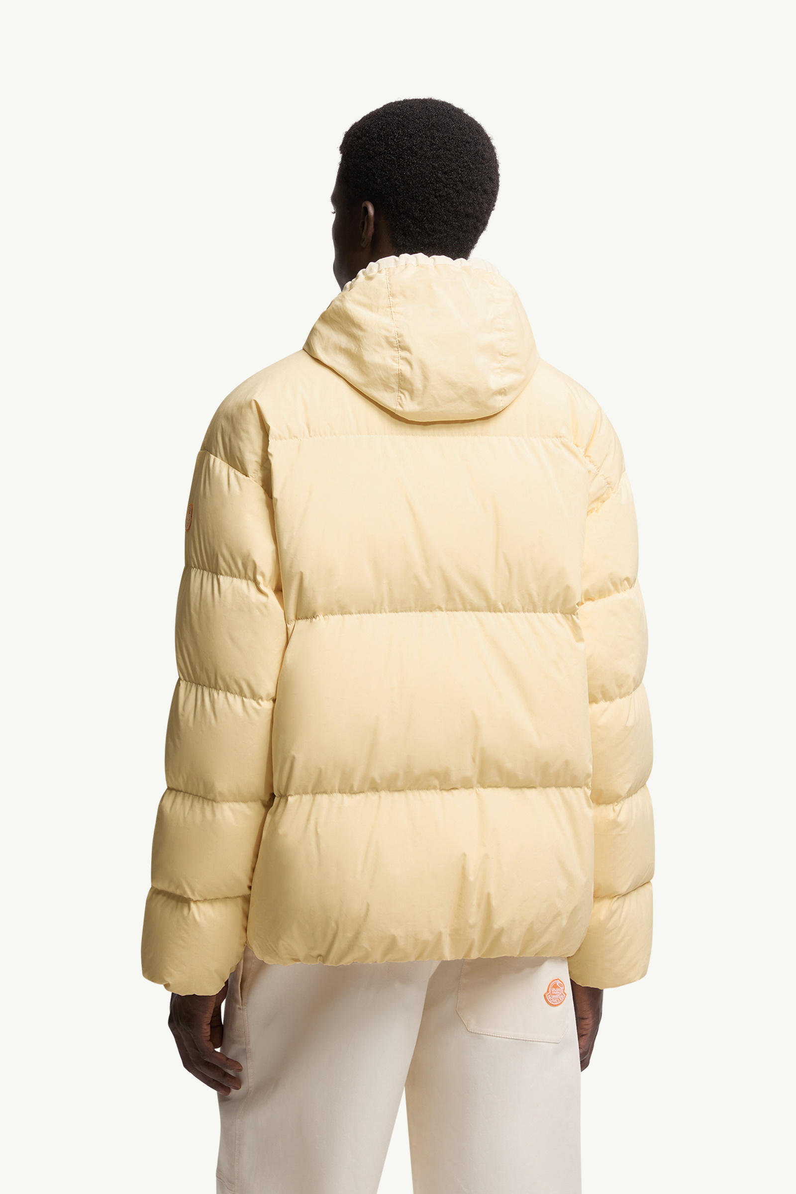 Moncler x Gilga Farm by Donald Glover Tangelo Short Down Jacket Gender Neutral Ochre Yellow Moncler 6