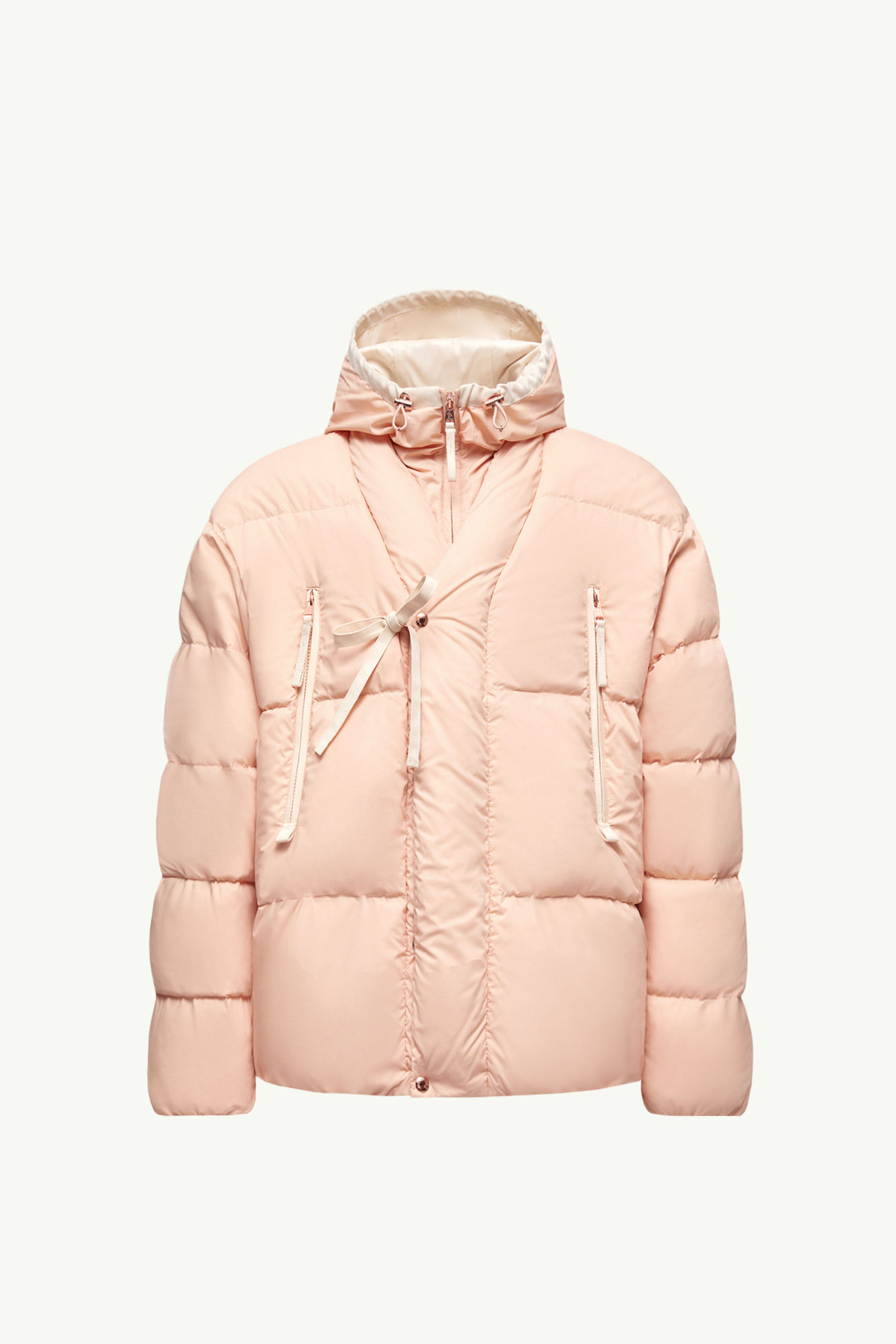Piumino corto Tangelo Moncler x Gilga Farm by Donald Glover Uomo Rosa Pesca Moncler 2