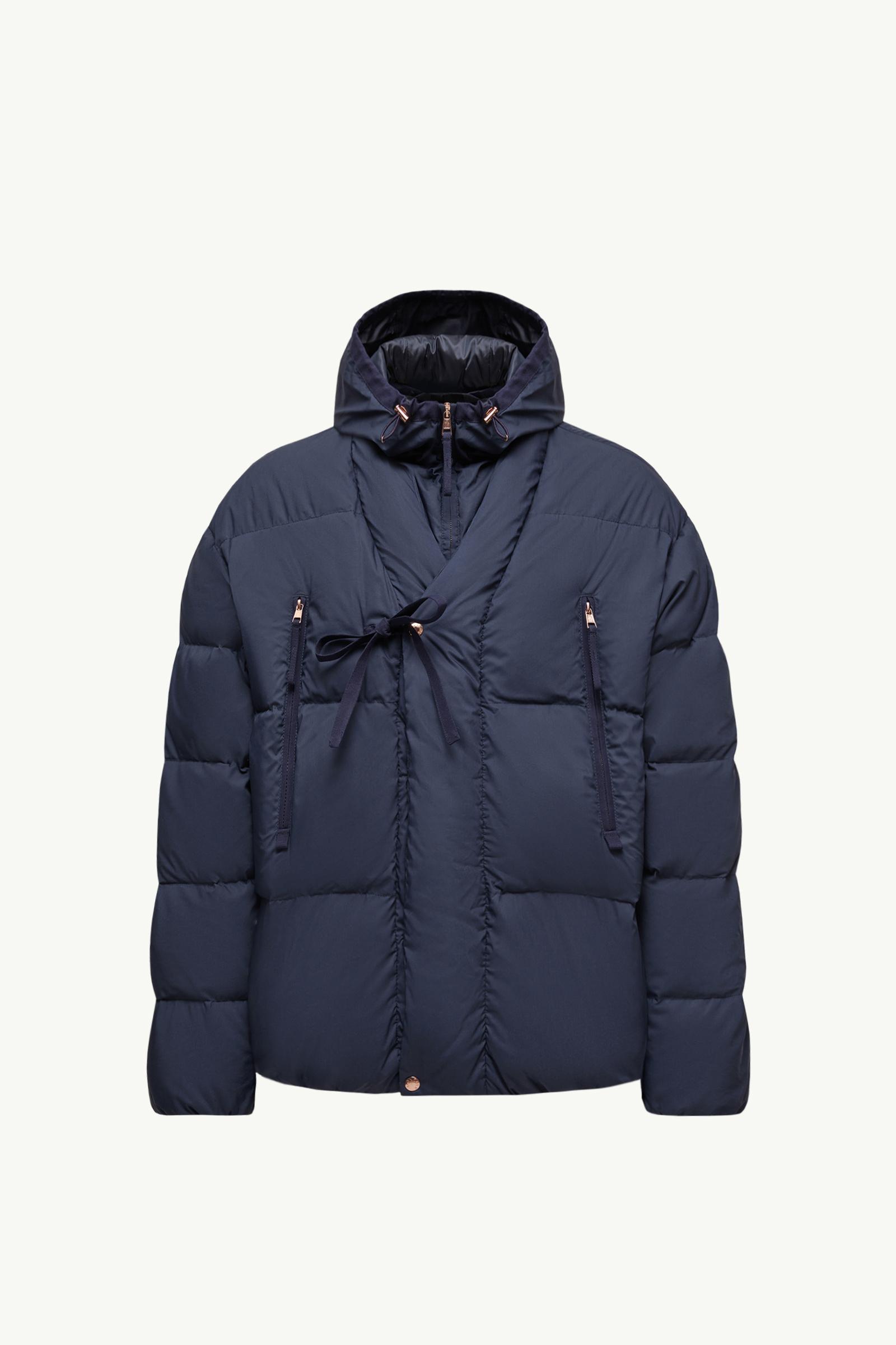 MONCLER｜DOWN JACKETS (1A00068 597YF 529) Navy Blue Moncler x Gilga Farm by Donald Glover Tangelo