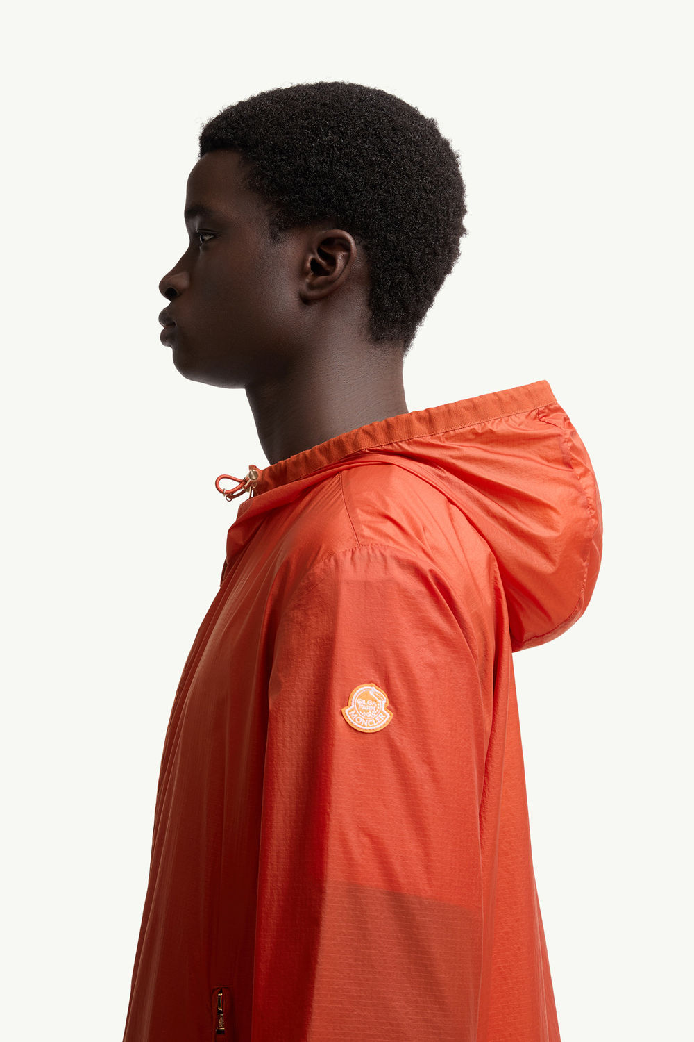 Moncler x Gilga Farm by Donald Glover Hamlin Hooded Windbreaker Men Bright Orange Moncler 1
