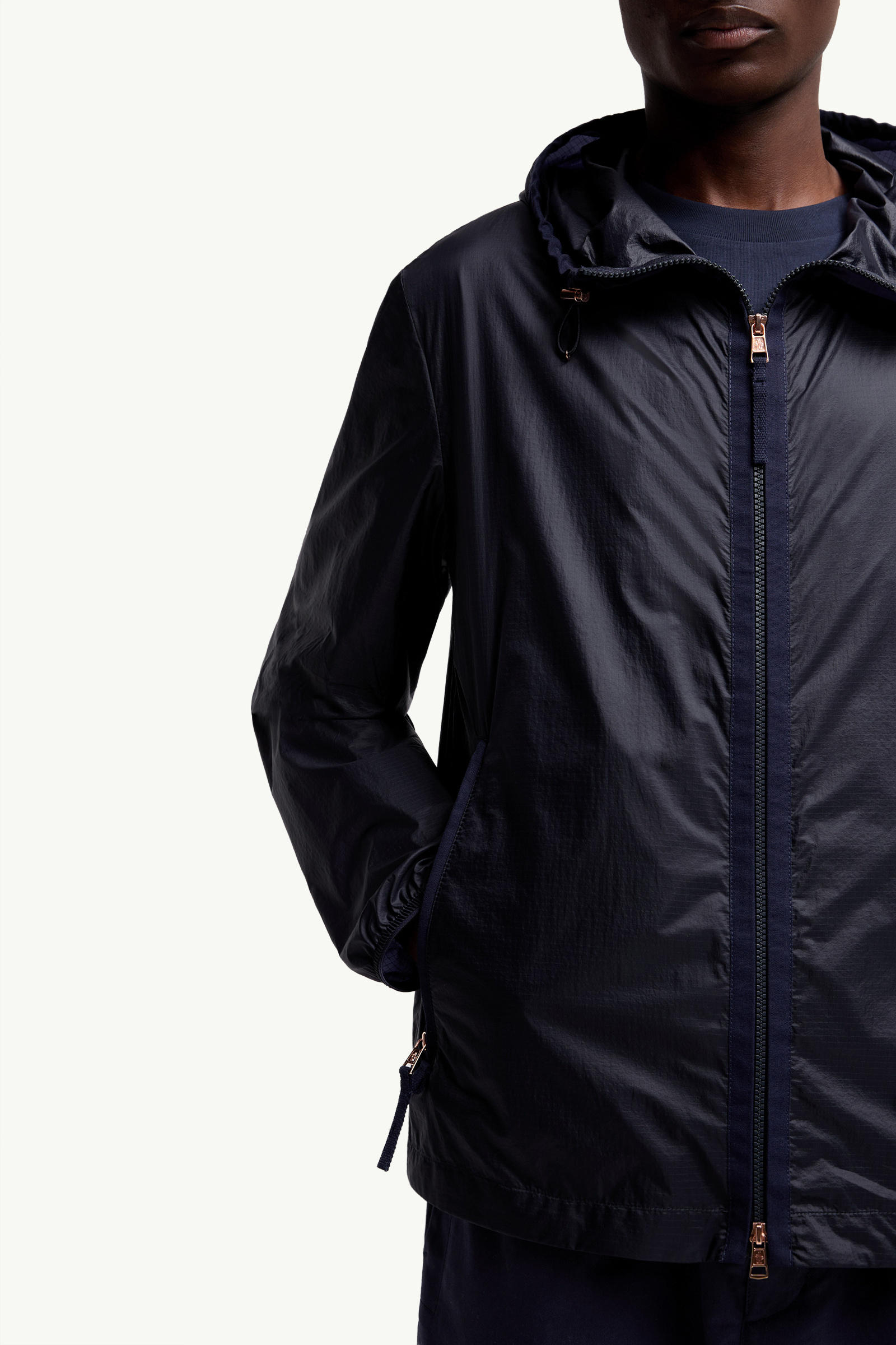 Moncler x Gilga Farm by Donald Glover Hamlin Hooded Windbreaker Men Navy Blue Moncler 5