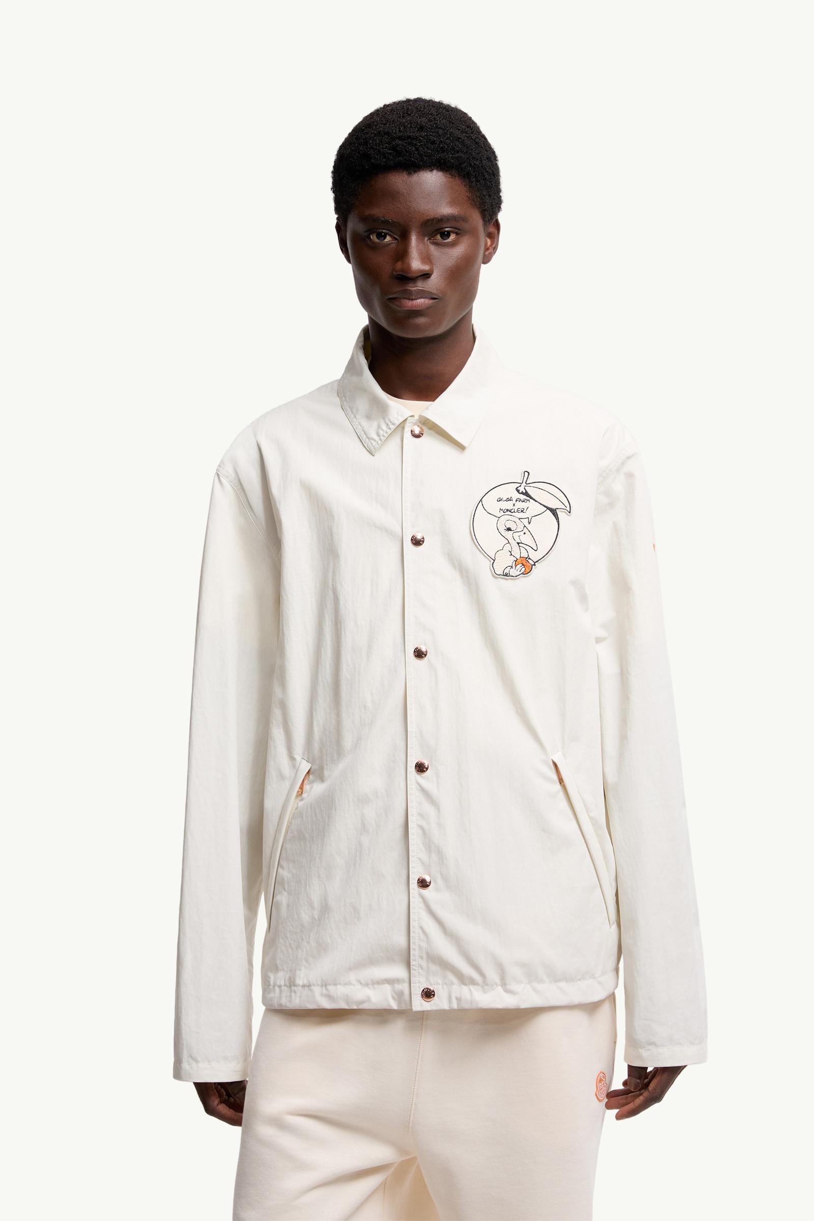 White Moncler x Gilga Farm by Donald Glover Satsuma Shirt Jacket
