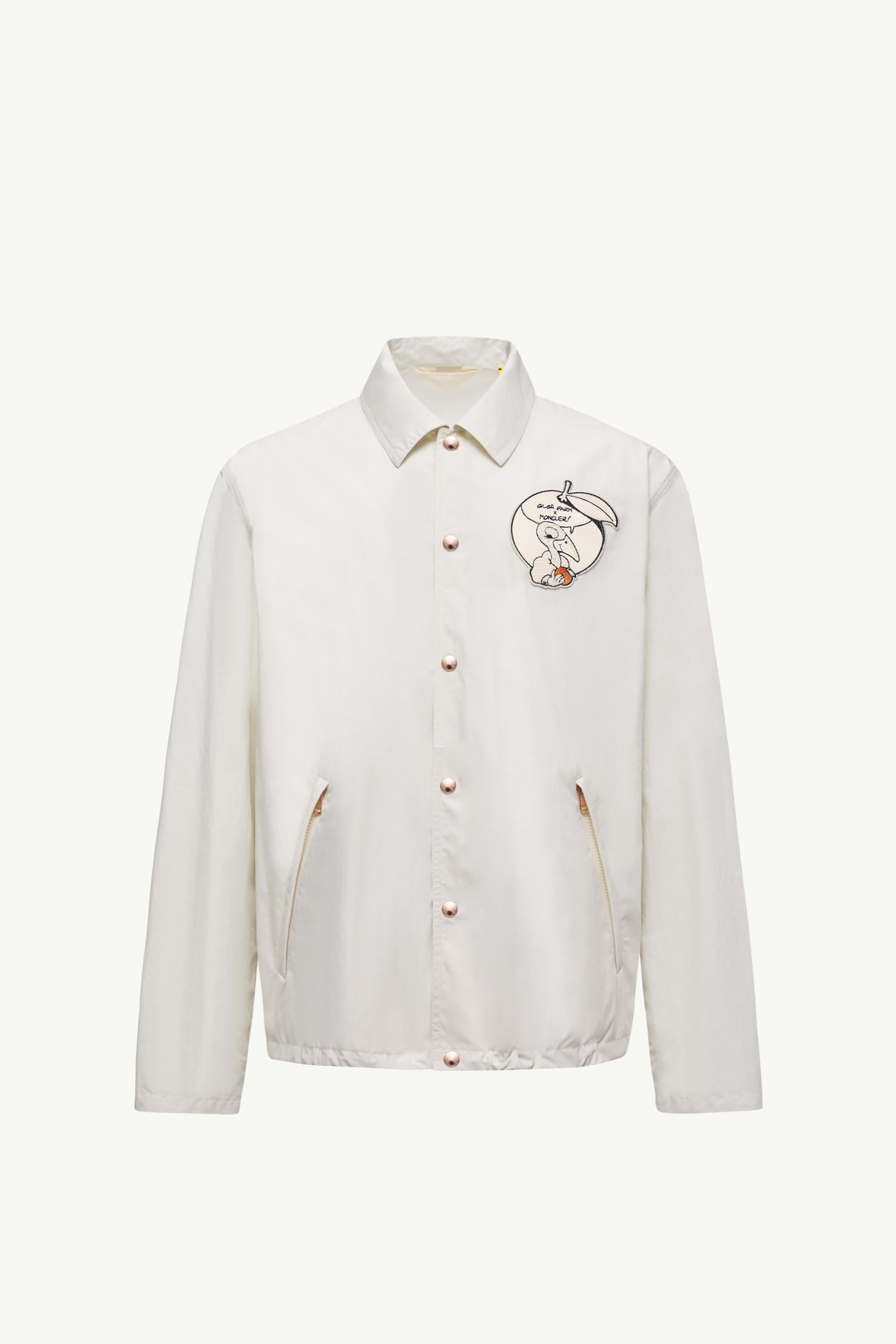 White Moncler x Gilga Farm by Donald Glover Satsuma Shirt Jacket