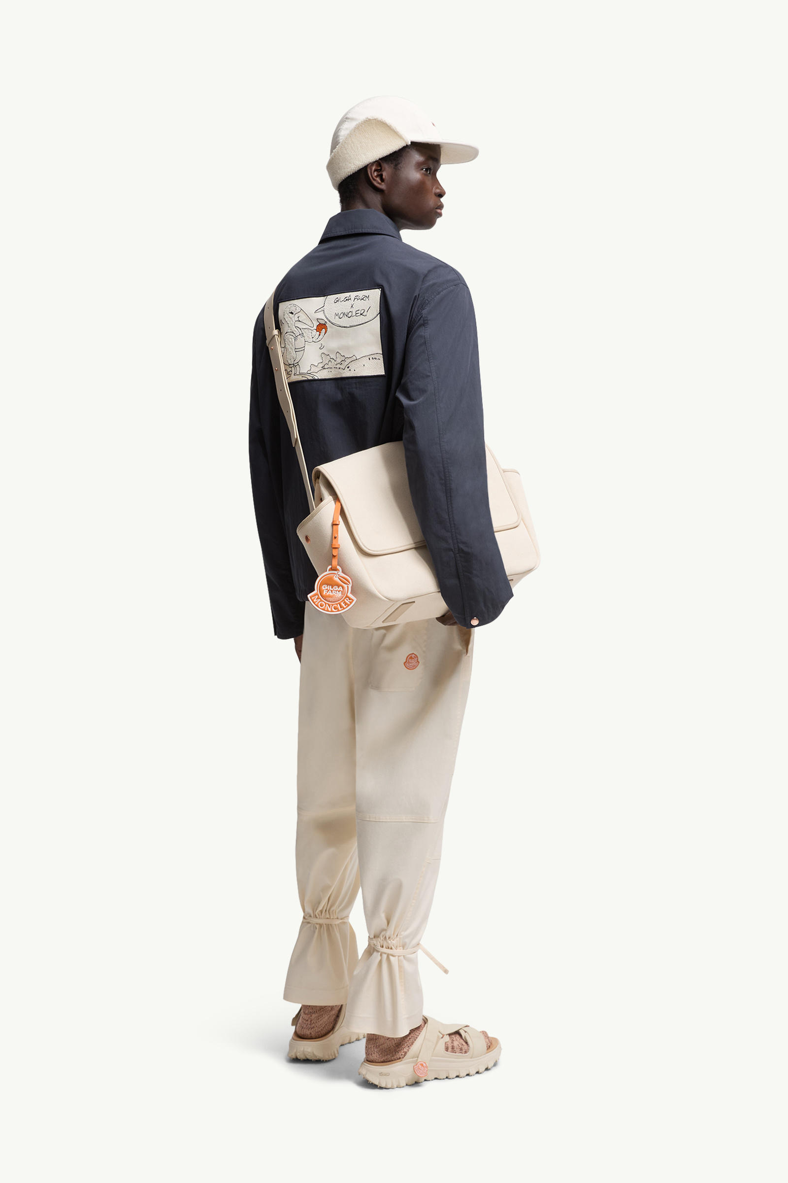 Moncler x Gilga Farm by Donald Glover Satsuma恤衫式外套 男士 海軍藍色 Moncler 0