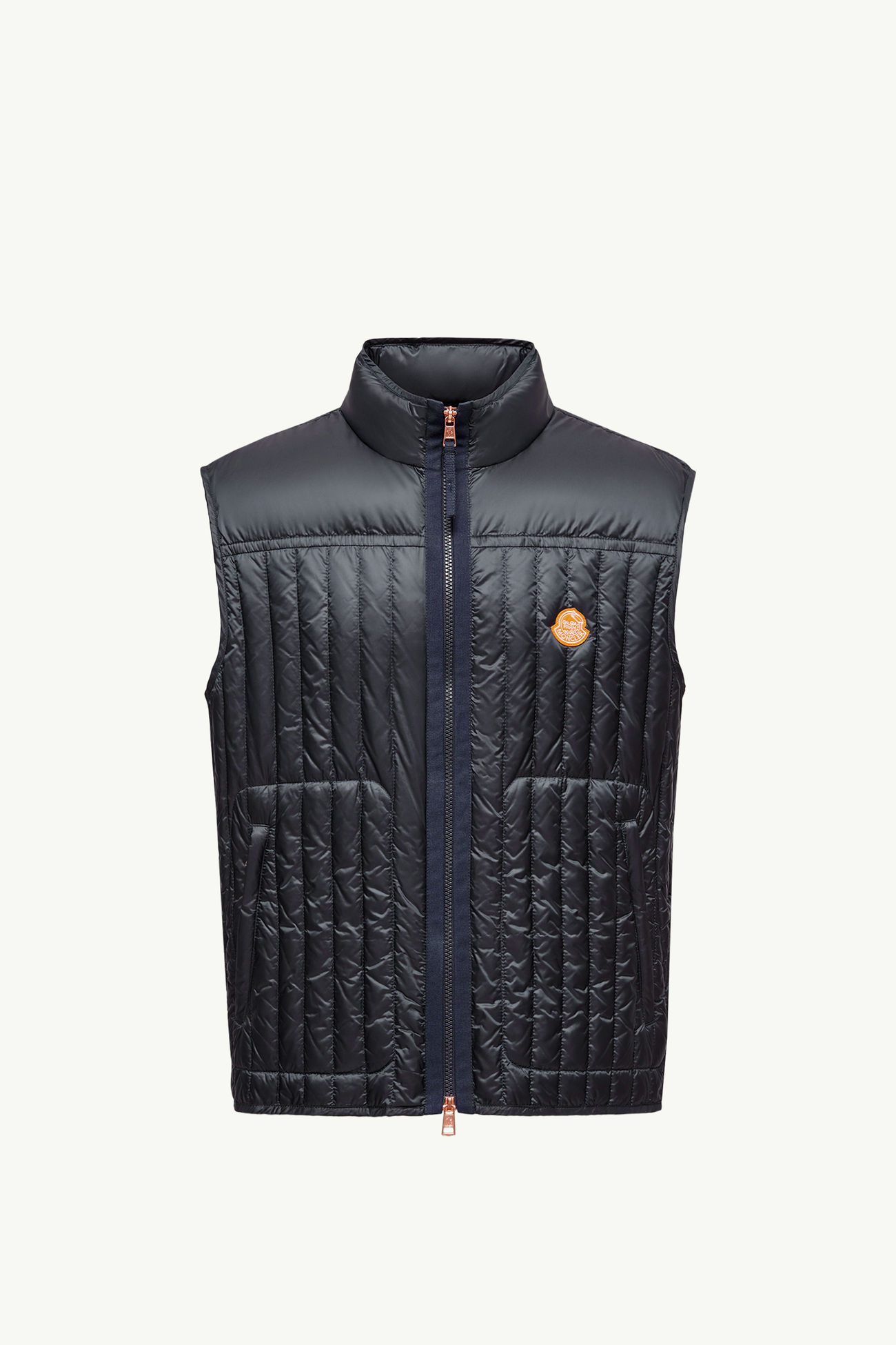 Moncler x Gilga Farm by Donald Glover Tangerine ベスト メンズ ネイビーブルー Moncler 2