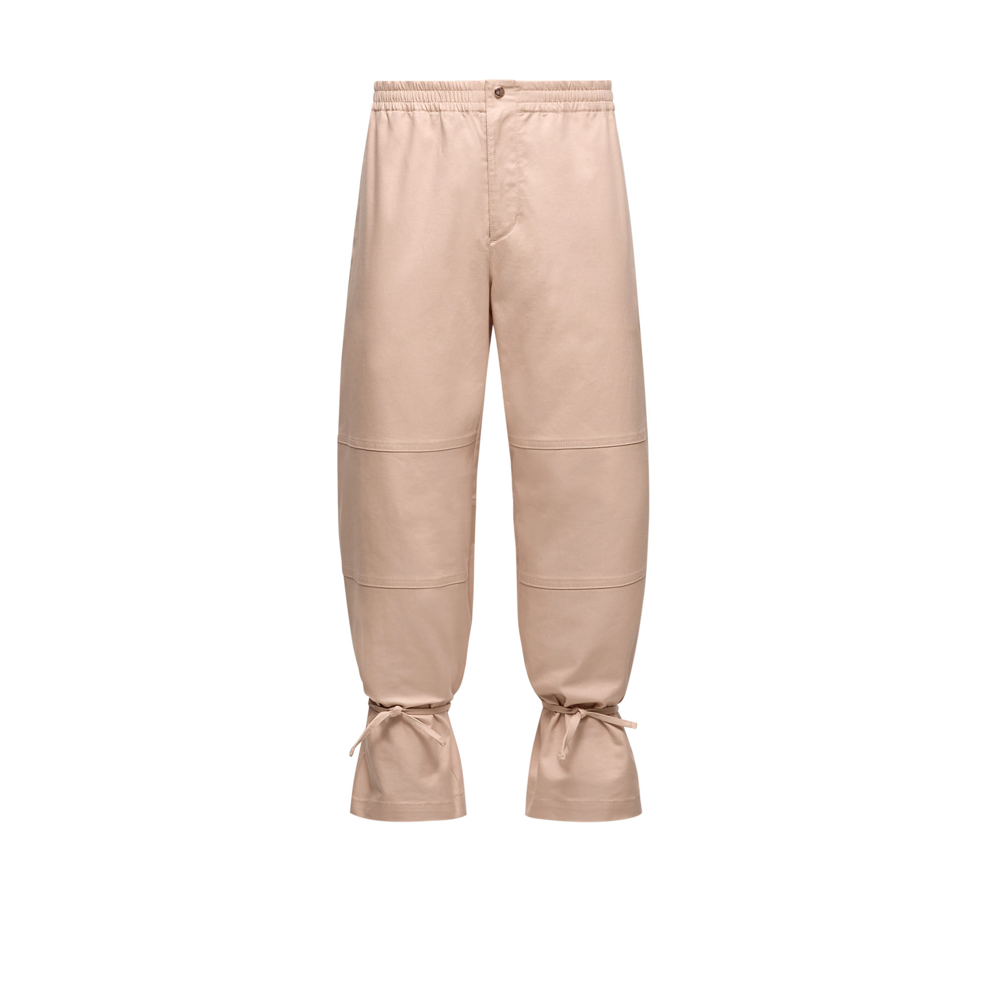Moncler   X Gilga Farm By Donald Glover Cotton Gabardine Trousers for Men in Pink, Size: 48