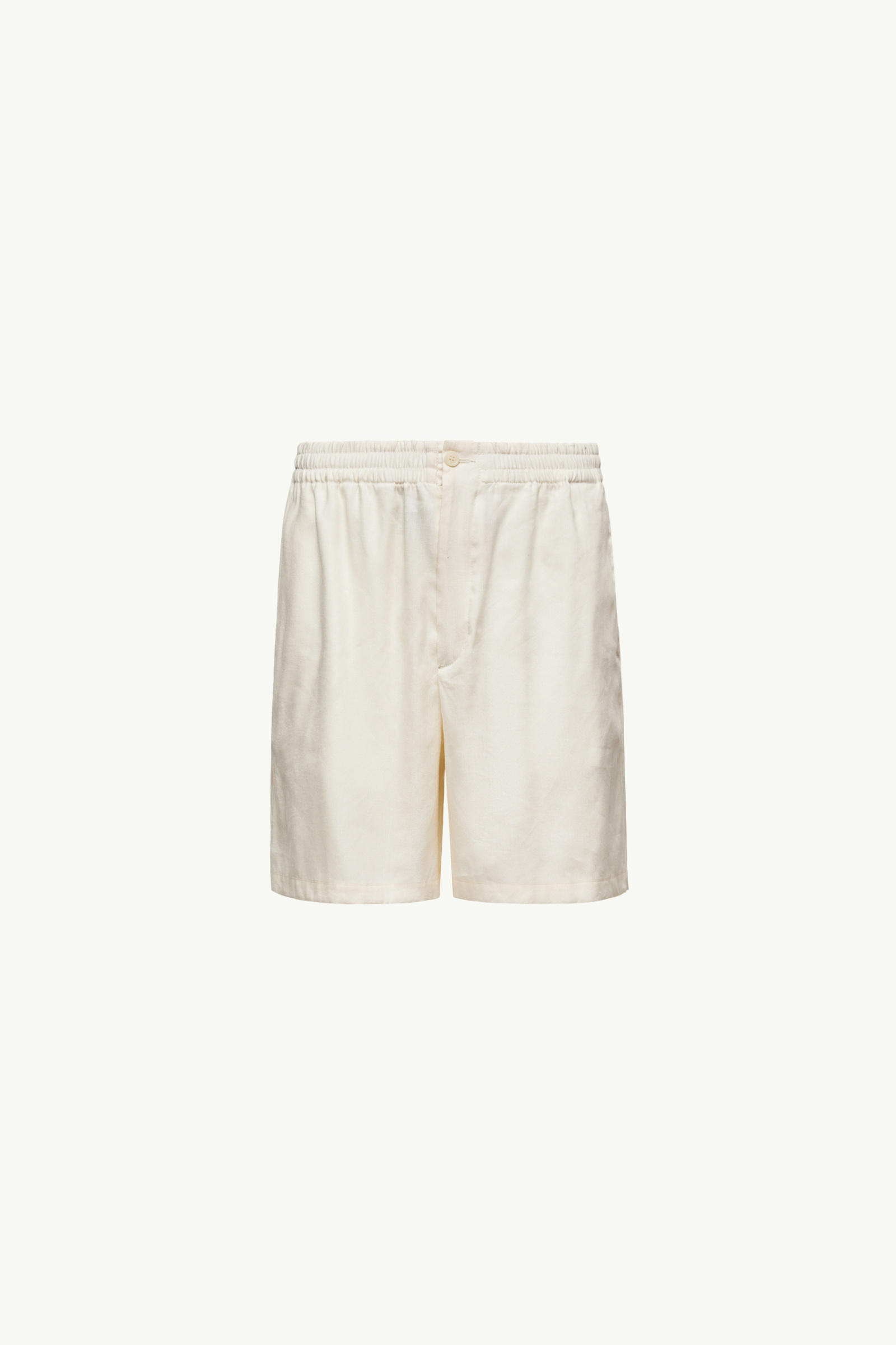 Moncler x Gilga Farm by Donald Glover Linen Blend Shorts Men White Moncler 2