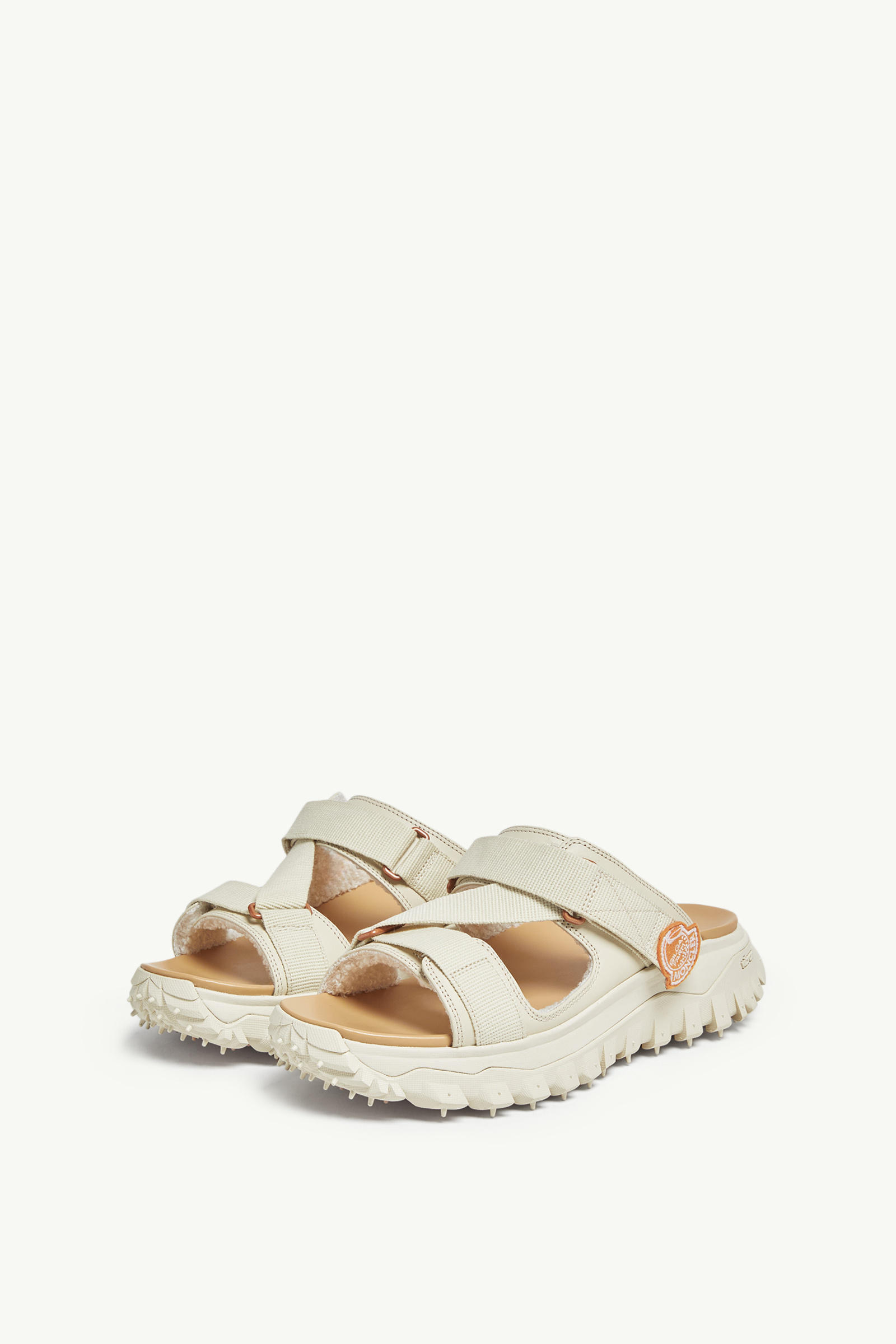 Moncler x Gilga Farm by Donald Glover Trailgrip Vela Leather Sandals Men White Moncler 2