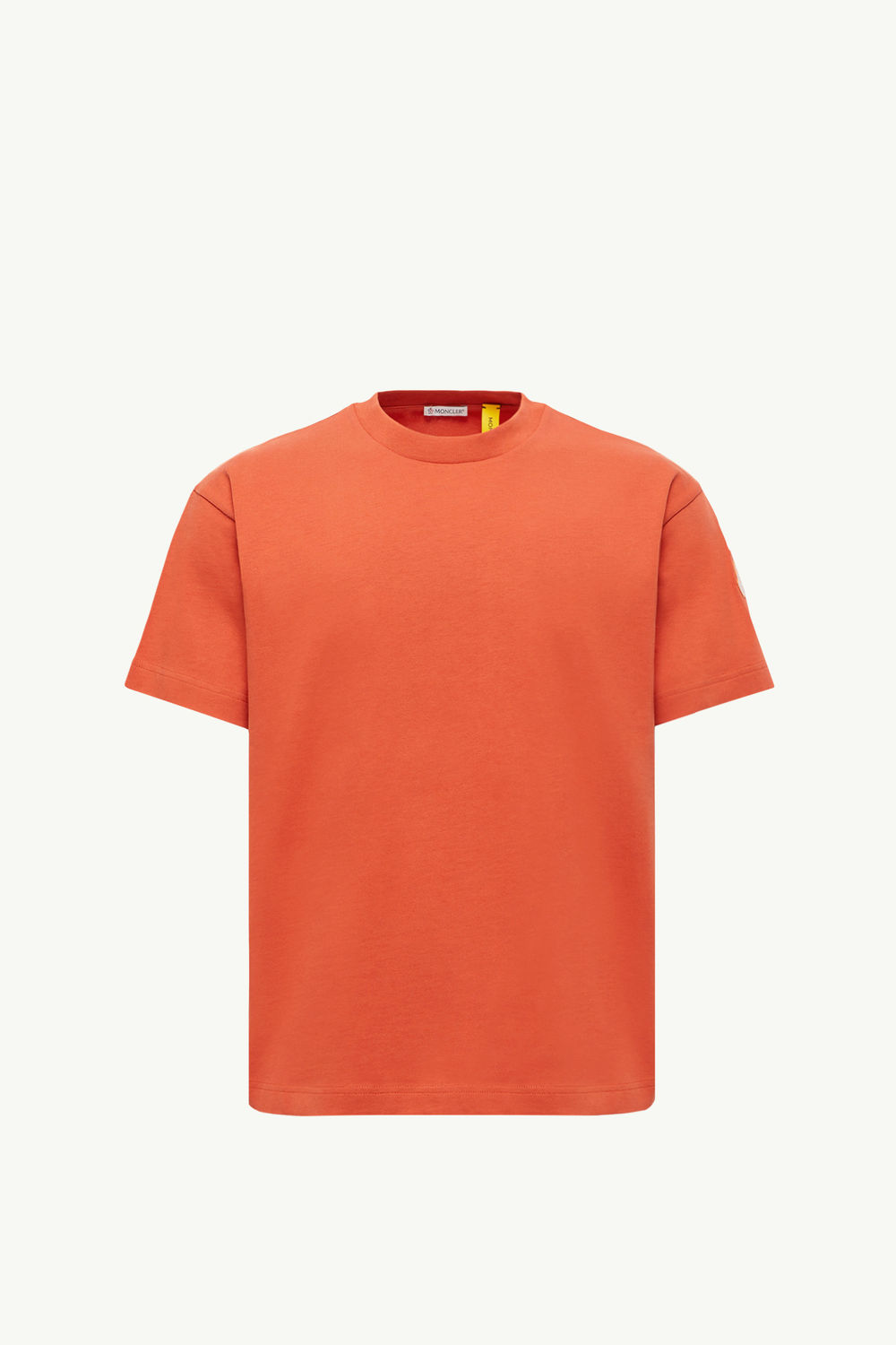 Moncler x Gilga Farm by Donald Glover Cotton T-Shirt Men Orange Moncler 2