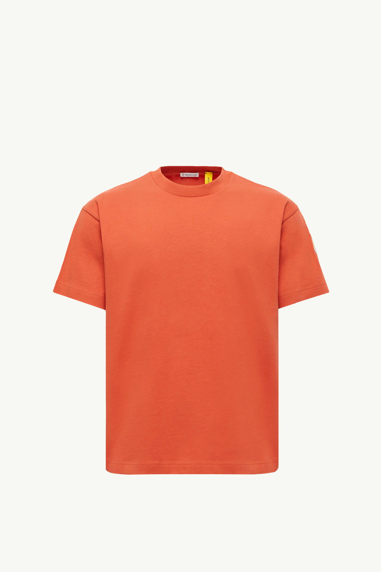 Moncler x Gilga Farm by Donald Glover Cotton T-Shirt Men Orange Moncler 2
