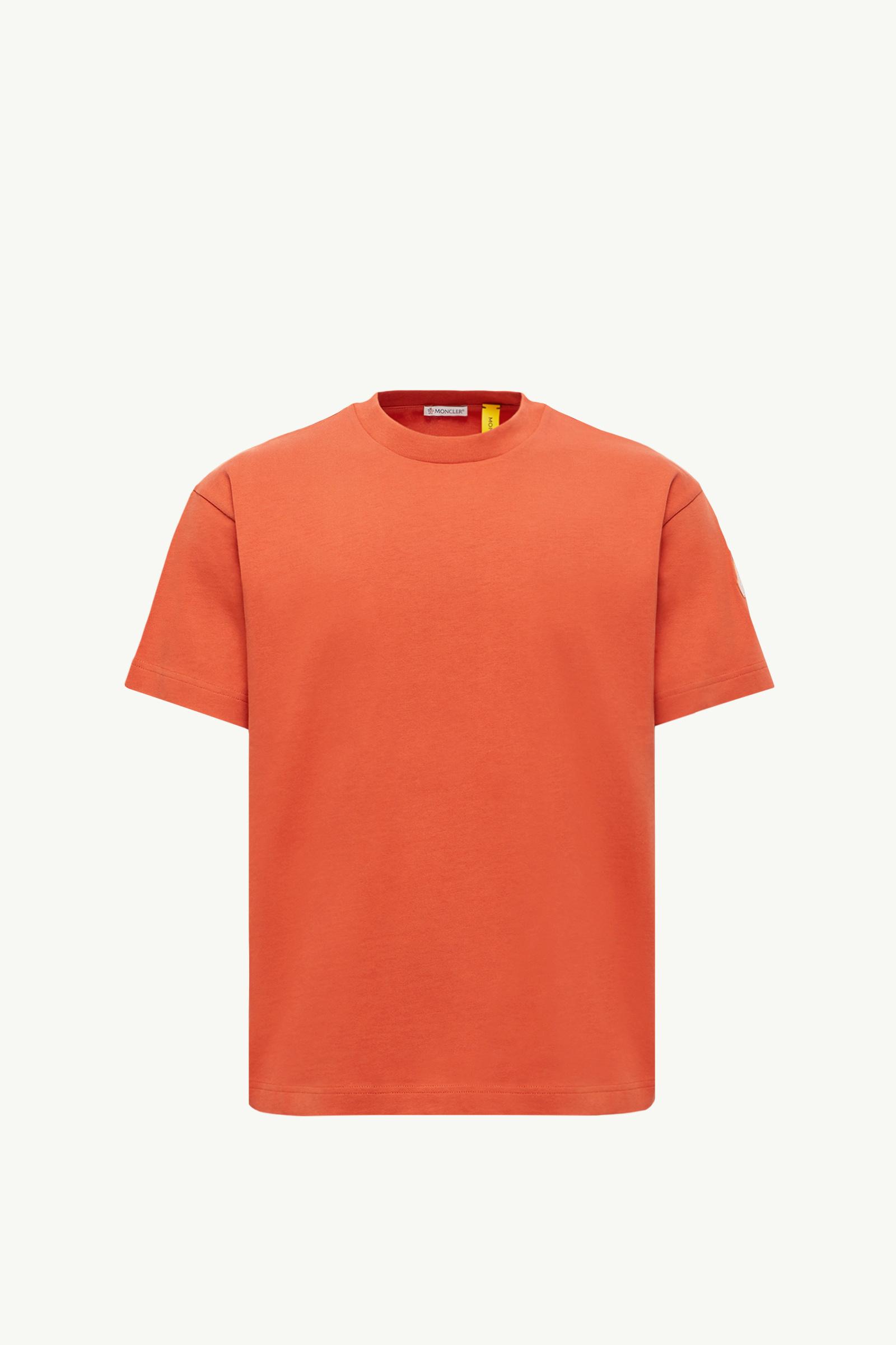 オレンジ Moncler x Gilga Farm by Donald Glover Tシャツ