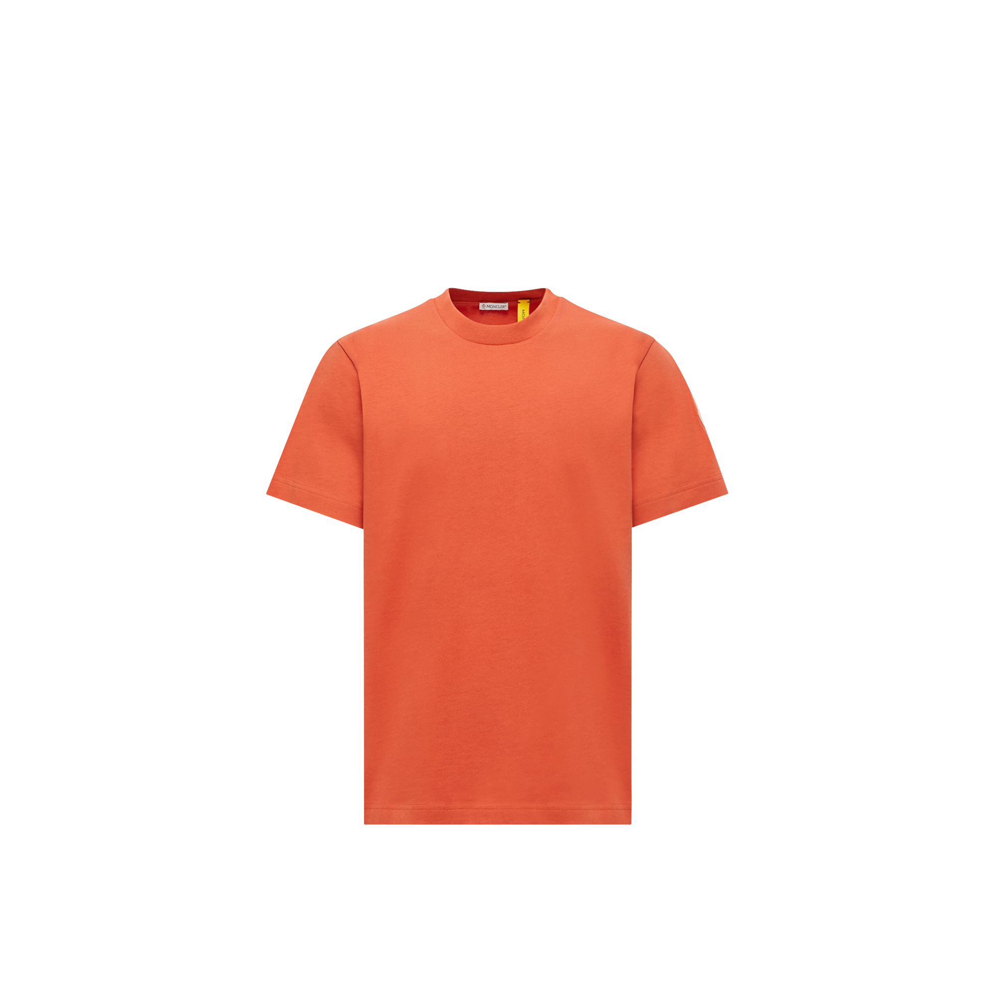 Moncler   X Gilga Farm By Donald Glover Cotton T-Shirt for Men in Orange, Size: L
