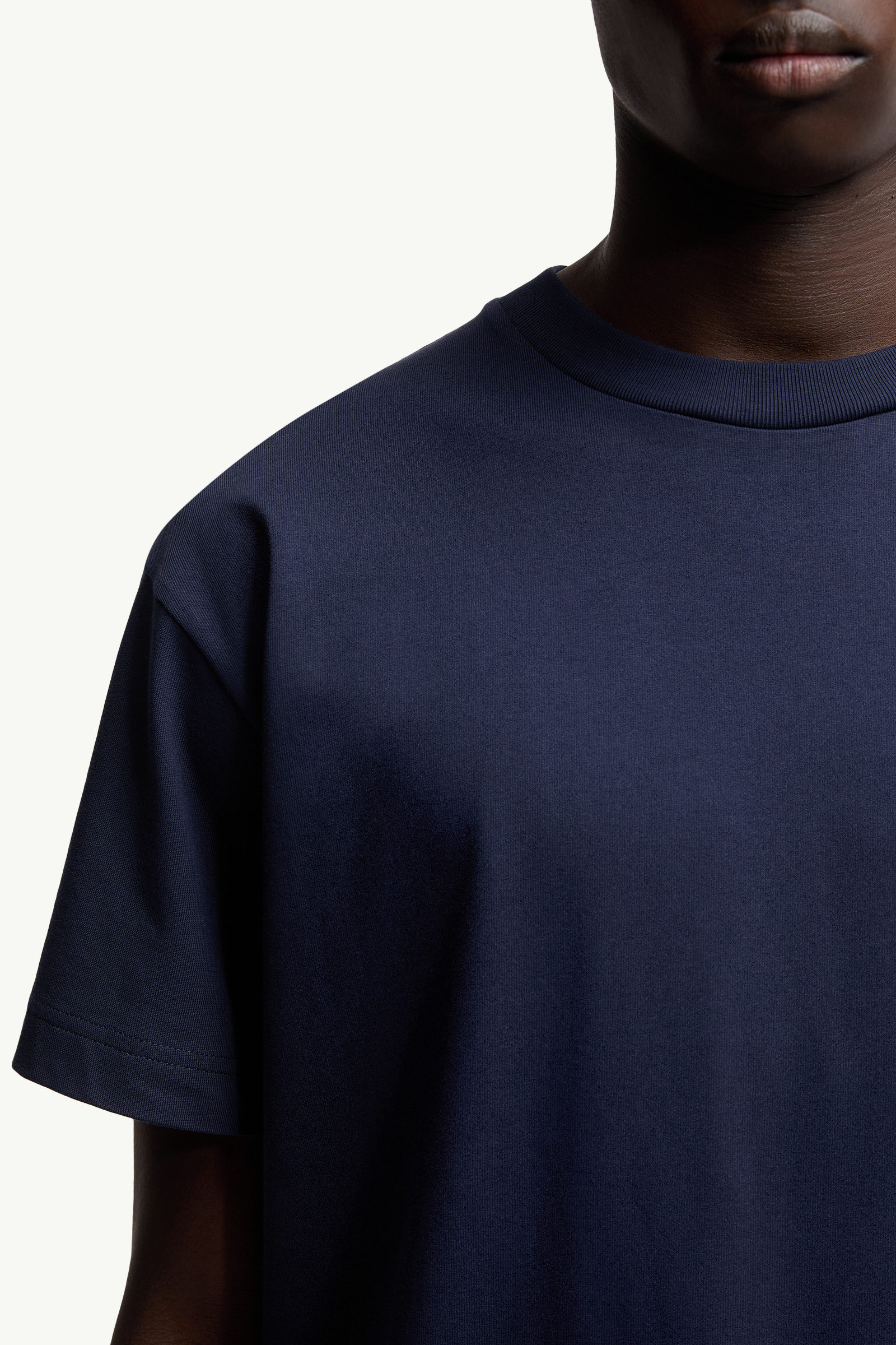 Moncler x Gilga Farm by Donald Glover Cotton T-Shirt Men Navy Blue Moncler 6