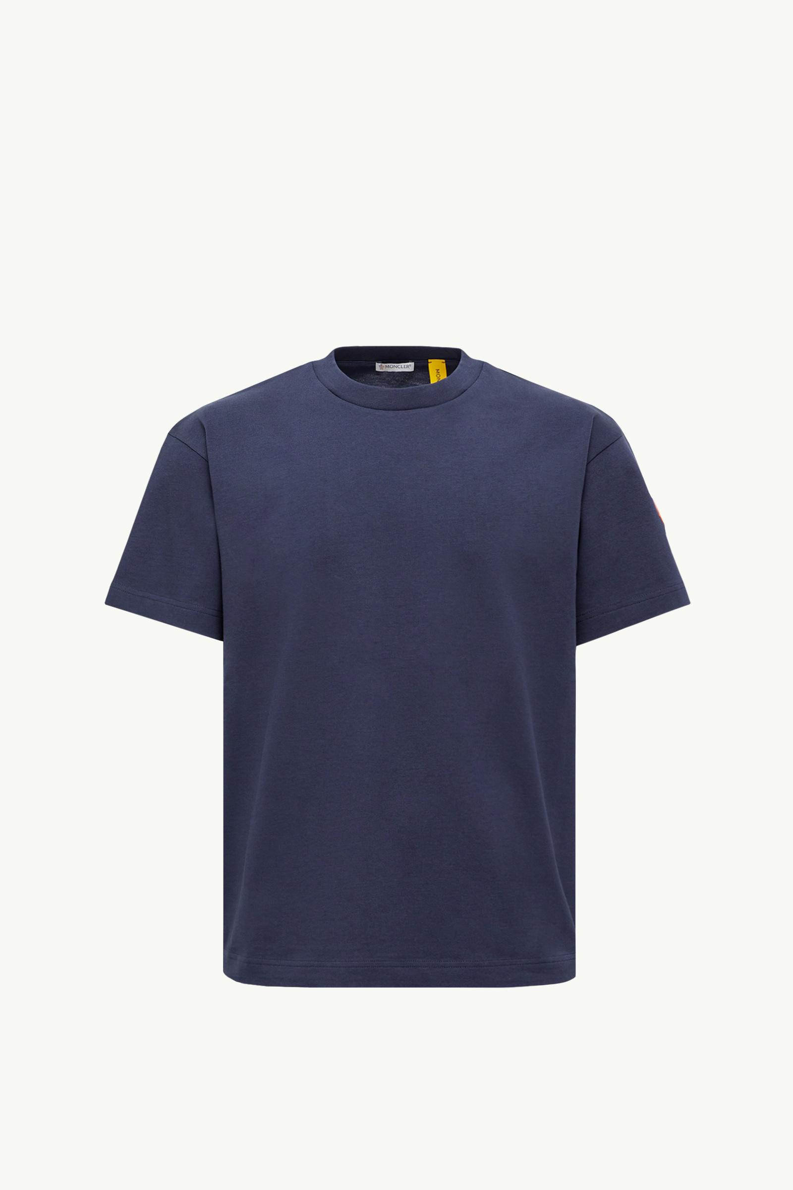 Navy Blue Moncler x Gilga Farm by Donald Glover Cotton T