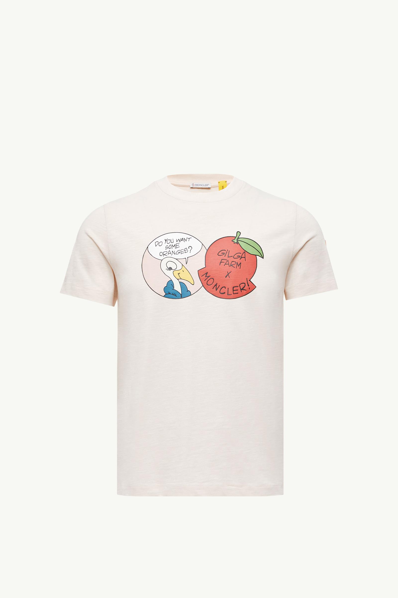 White Ivory Moncler x Gilga Farm by Donald Glover Cotton T