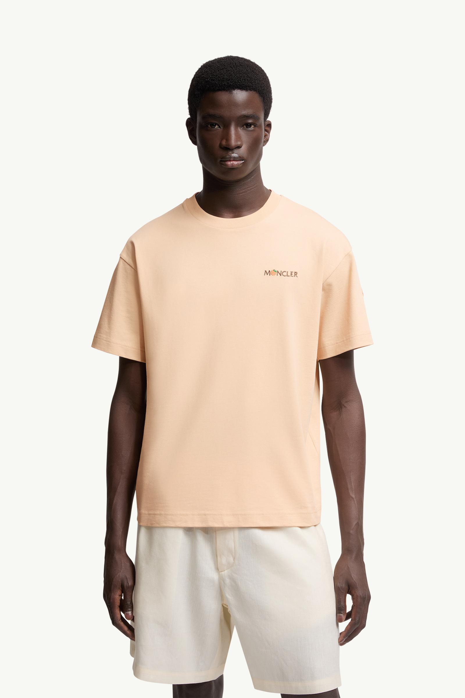 ピーチピンク Moncler x Gilga Farm by Donald Glover Tシャツ