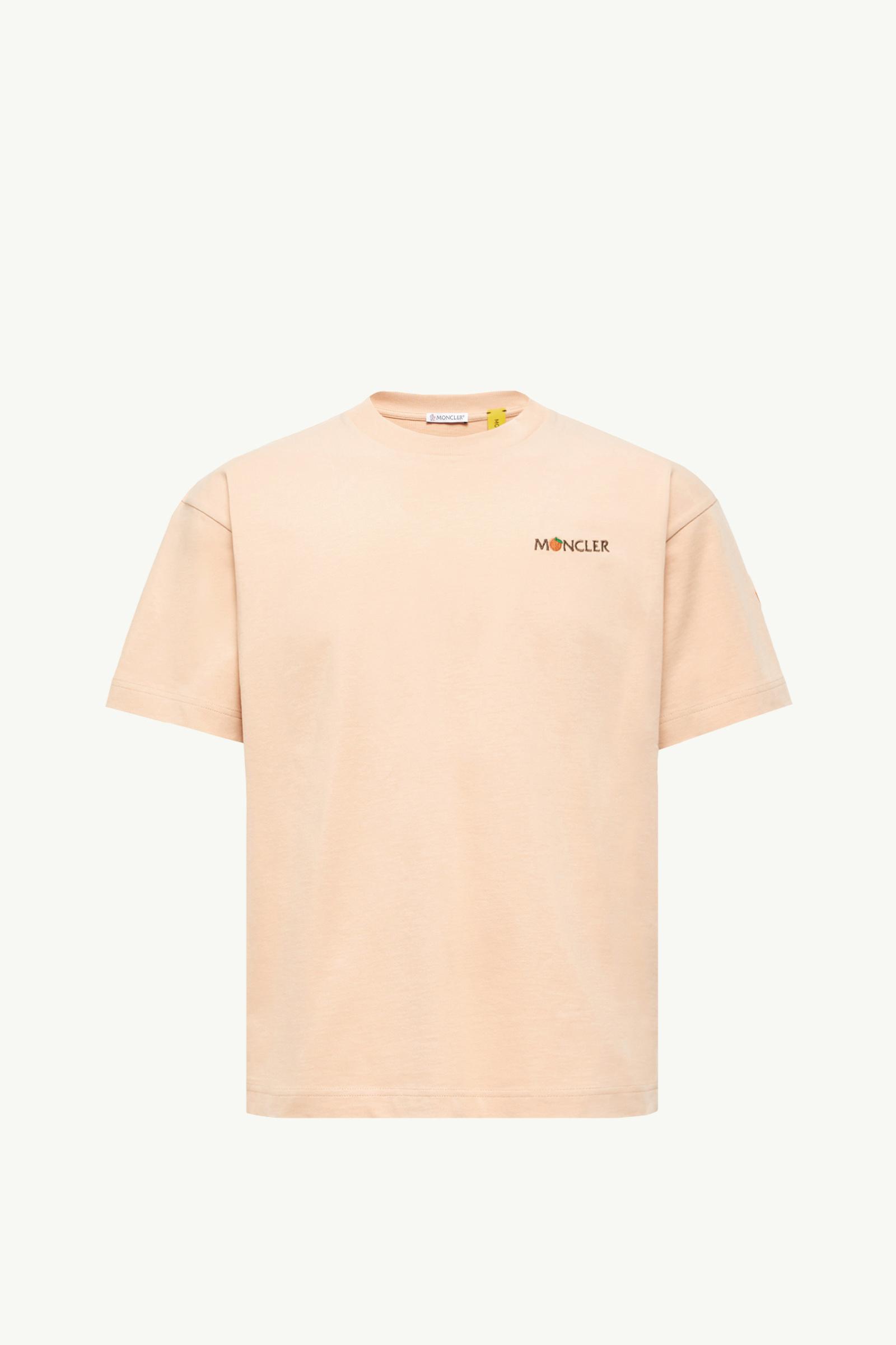 Peach Pink Moncler x Gilga Farm by Donald Glover Cotton T-Shirt