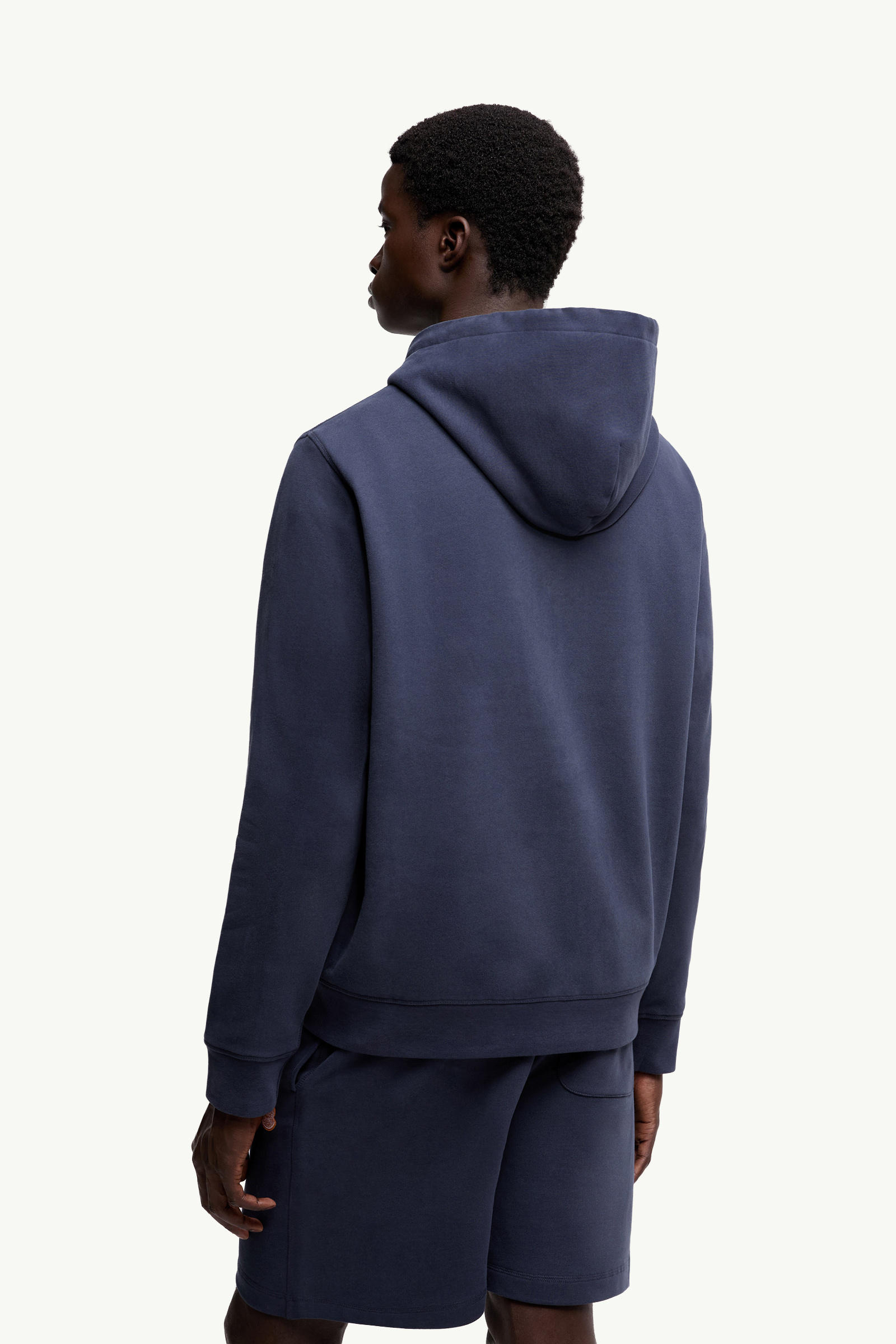 Moncler x Gilga Farm by Donald Glover Cotton Zip-Up Hoodie Men Navy Blue Moncler 4
