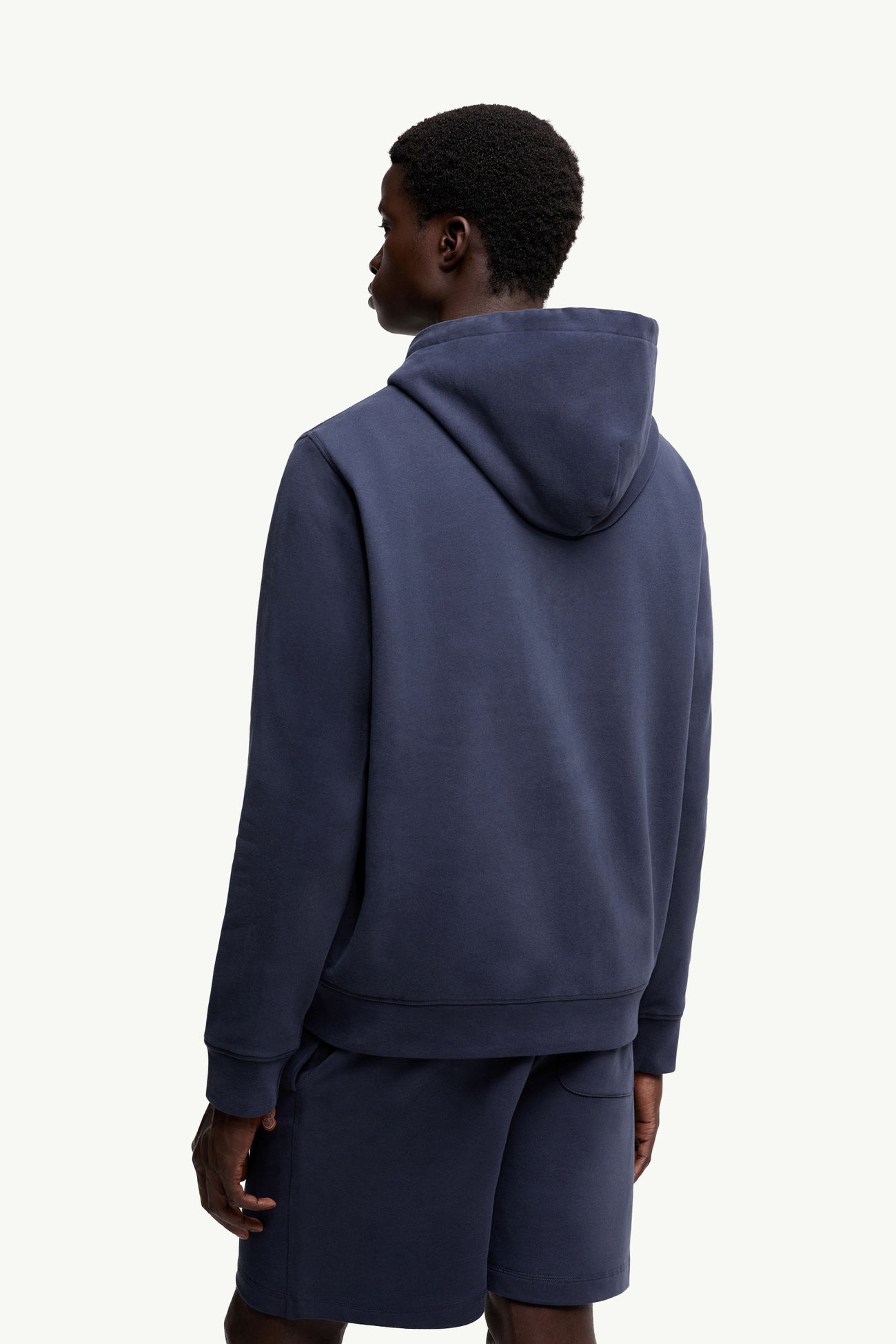 Sudadera con capucha de algodón Moncler x Gilga Farm by Donald Glover Hombre Azul marino Moncler 4