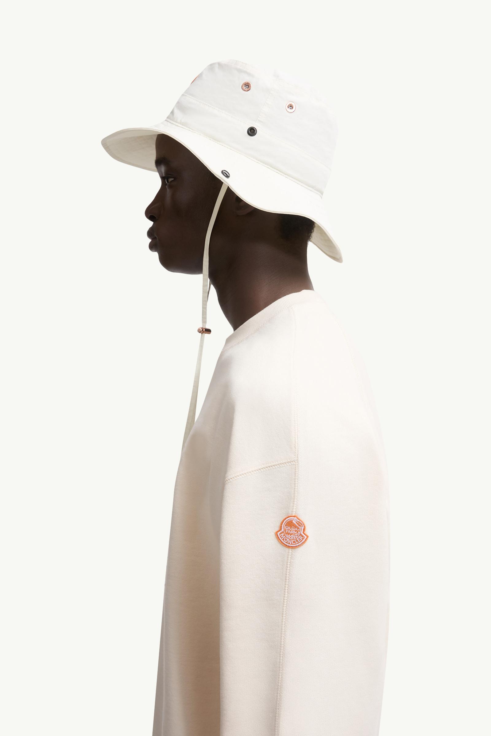 Moncler x Gilga Farm by Donald Glover Cotton Sweatshirt Men White Ivory Moncler 1