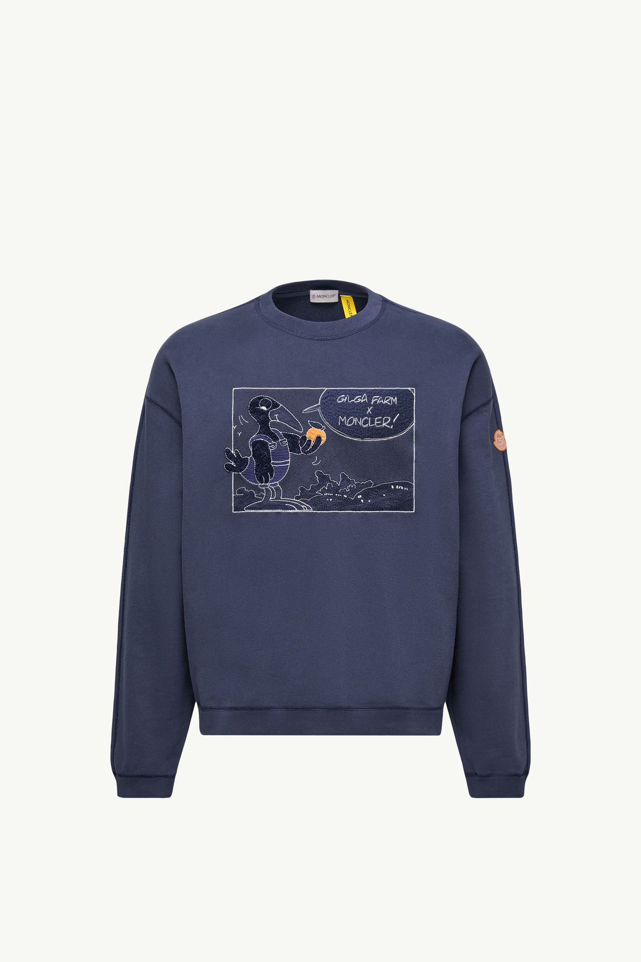 ネイビーブルー Moncler x Gilga Farm by Donald Glover スウェット 