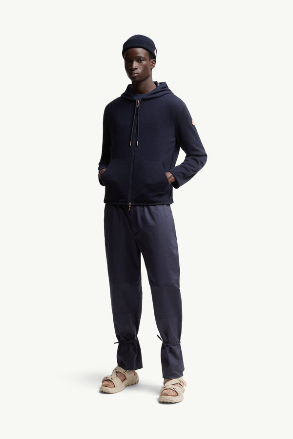 Moncler x Gilga Farm by Donald Glover wendbarer Kapuzenpullover Herren Navyblau Moncler 0