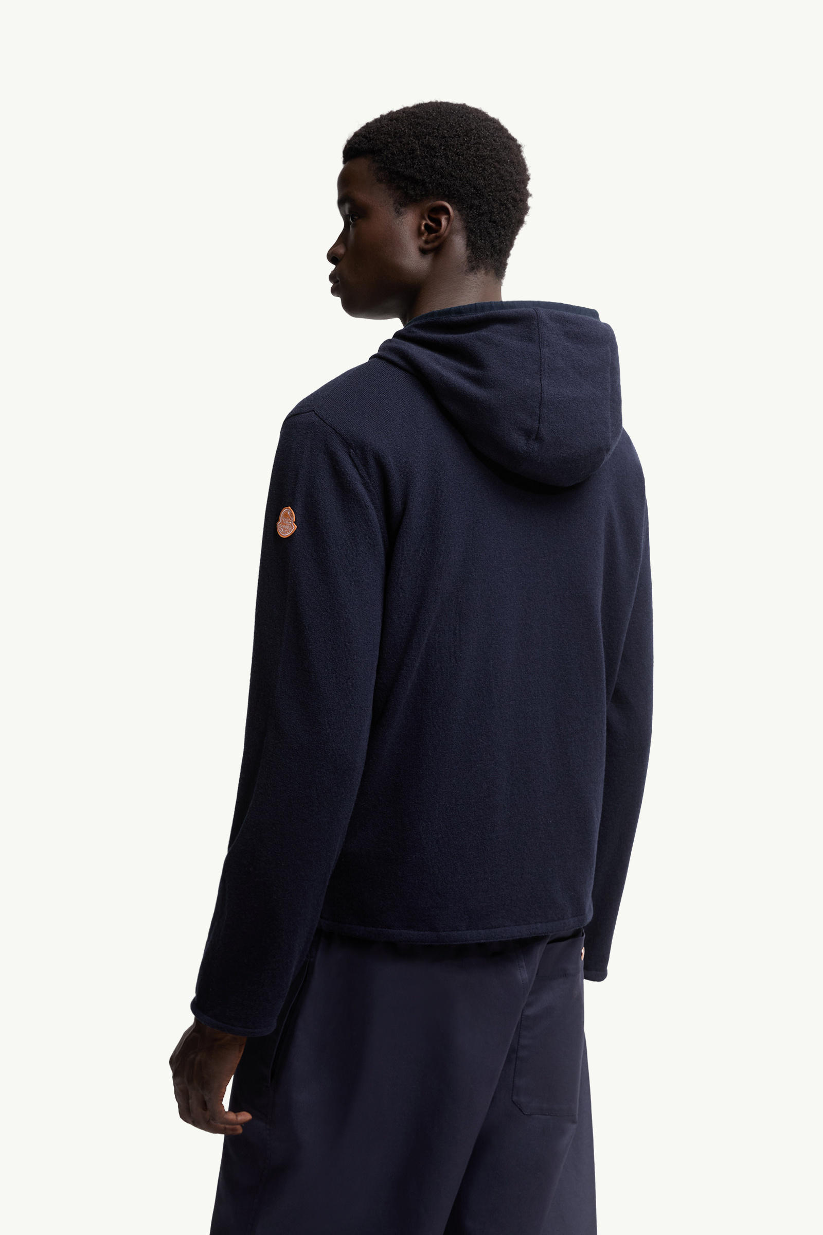 Felpa reversibile Moncler x Gilga Farm by Donald Glover Uomo Blu Navy Moncler 4