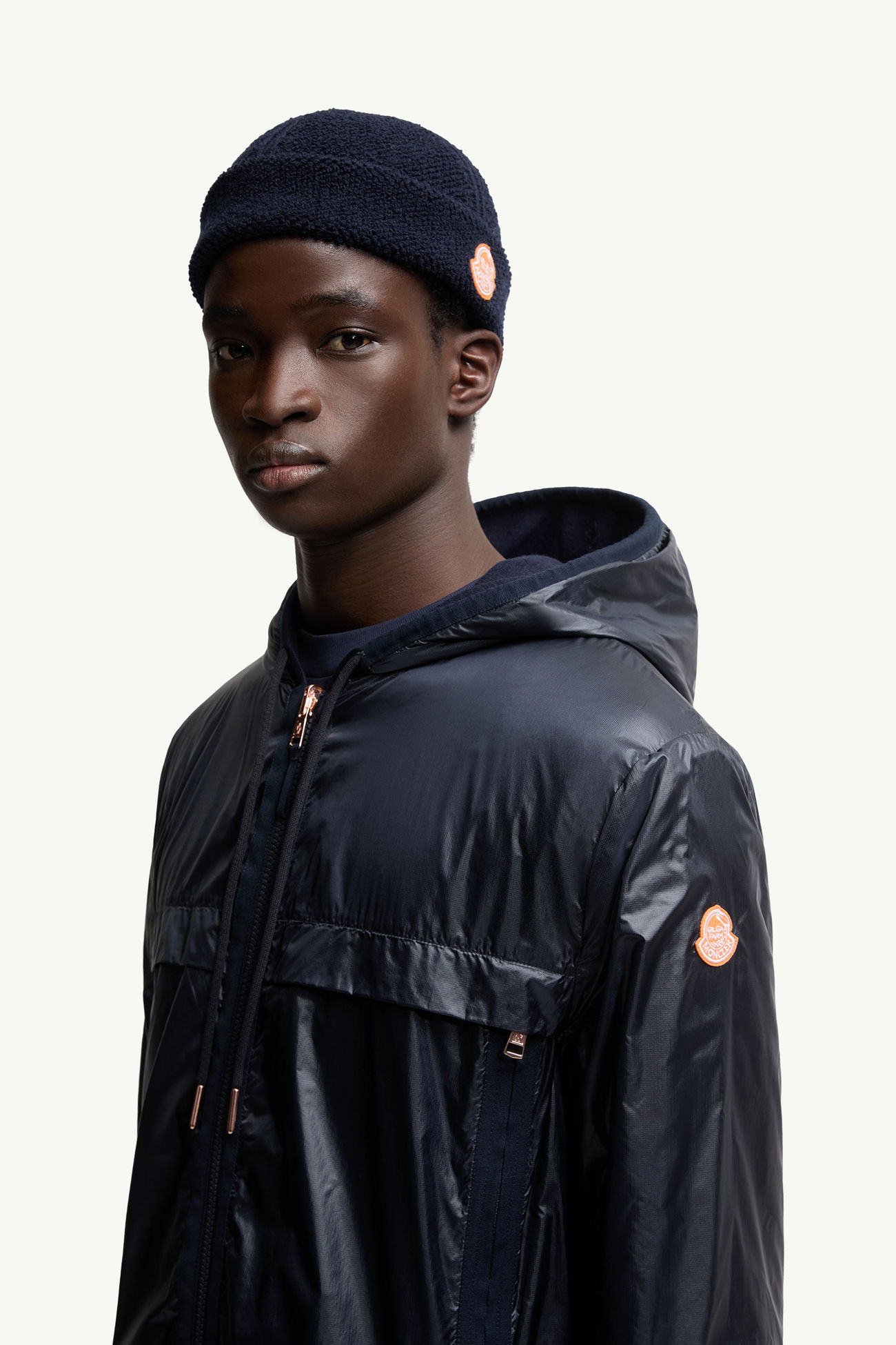 Felpa reversibile Moncler x Gilga Farm by Donald Glover Uomo Blu Navy Moncler 6