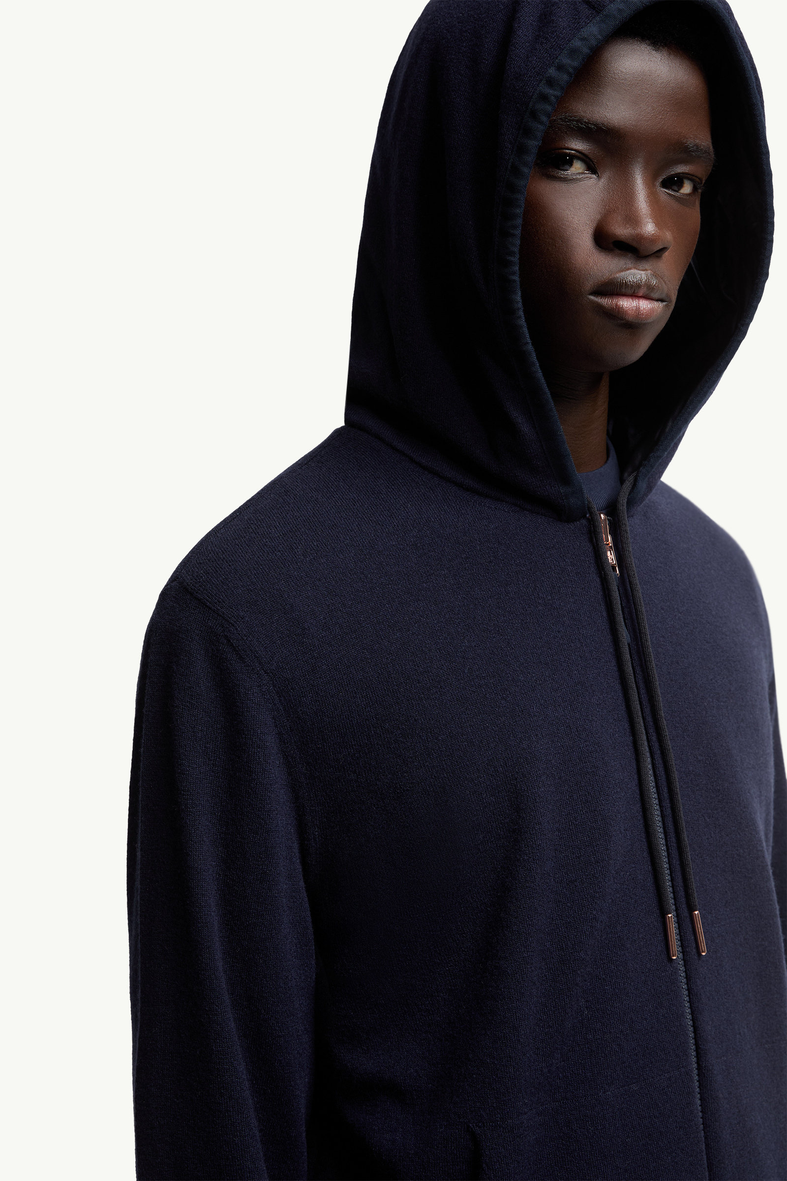 Felpa reversibile Moncler x Gilga Farm by Donald Glover Uomo Blu Navy Moncler 7