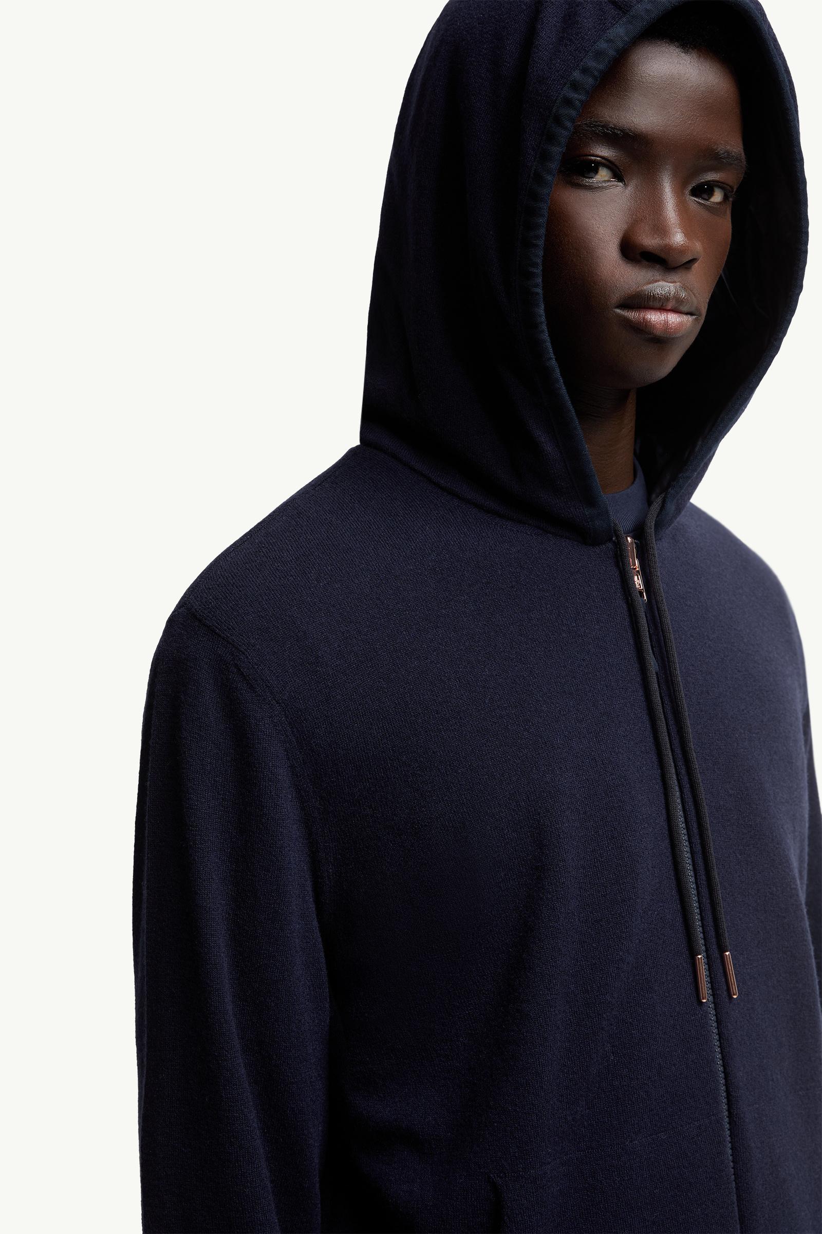 パーカー・フーディ MONCLER Moncler x Gilga Farm hoodie Navy Blue Moncler x Gilga Farm by Donald Glover Reversible