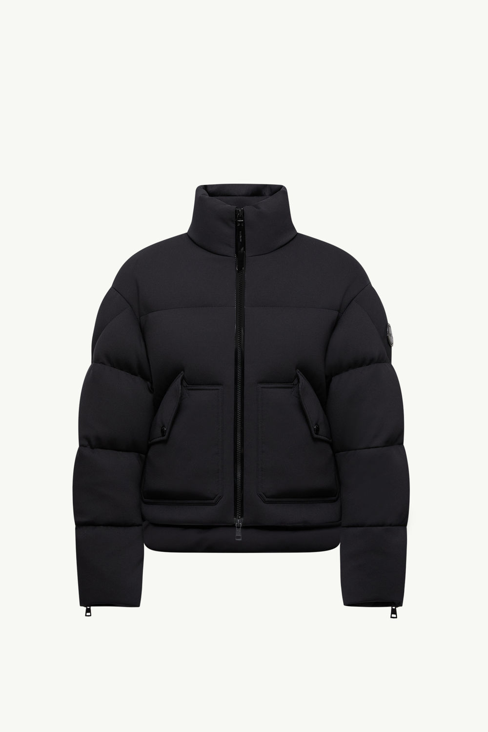 Moncler x EE72 by Edward Enninful Seymour Short Down Jacket Women Black Moncler 2
