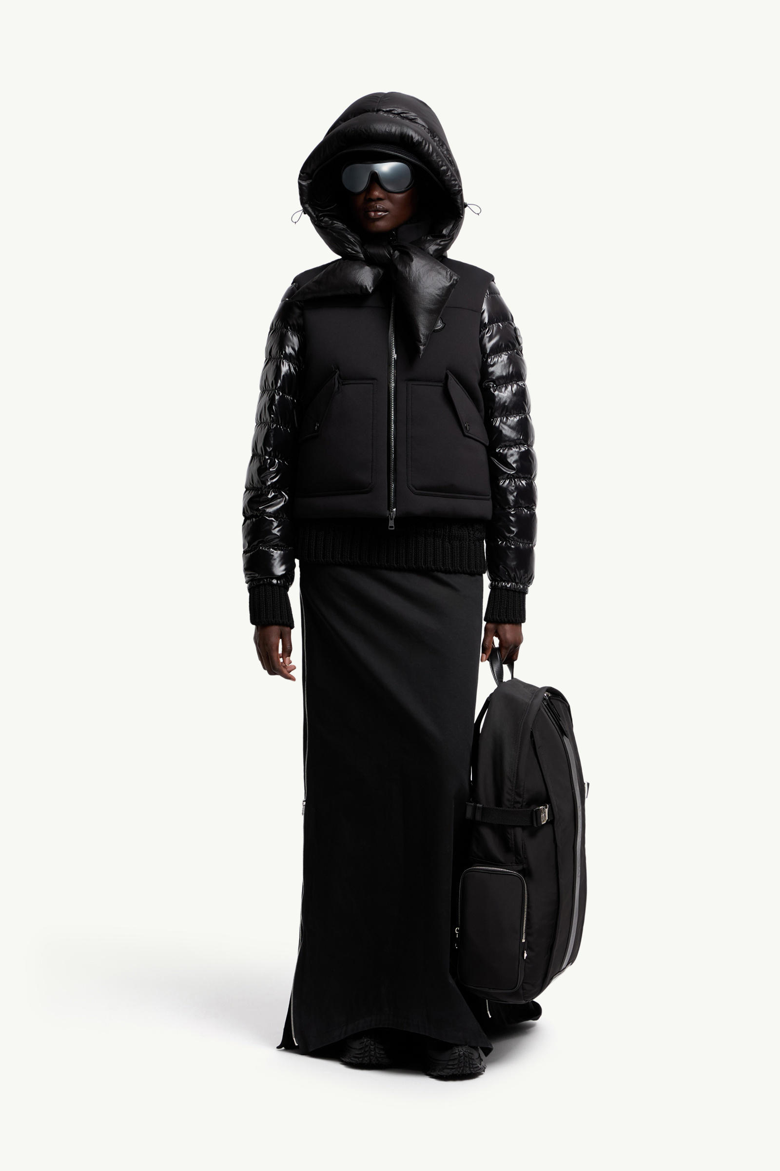 Moncler x EE72 by Edward Enninful Otis羽絨背心 女士 黑色 Moncler 0
