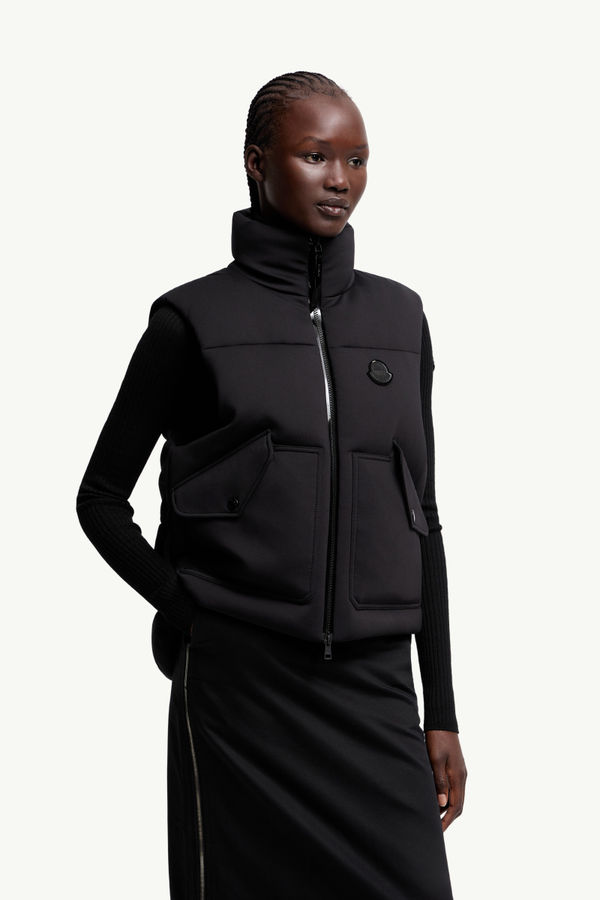 Gilet imbottito Otis Moncler x EE72 di Edward Enninful Donna Nero Moncler 3