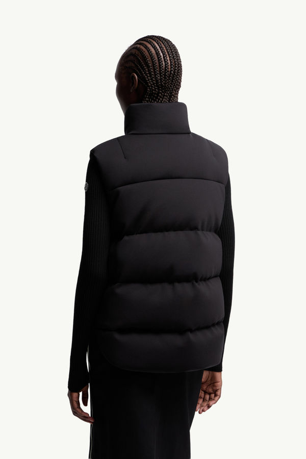 Moncler x EE72 by Edward Enninful Otis Down Vest Women Black Moncler 4