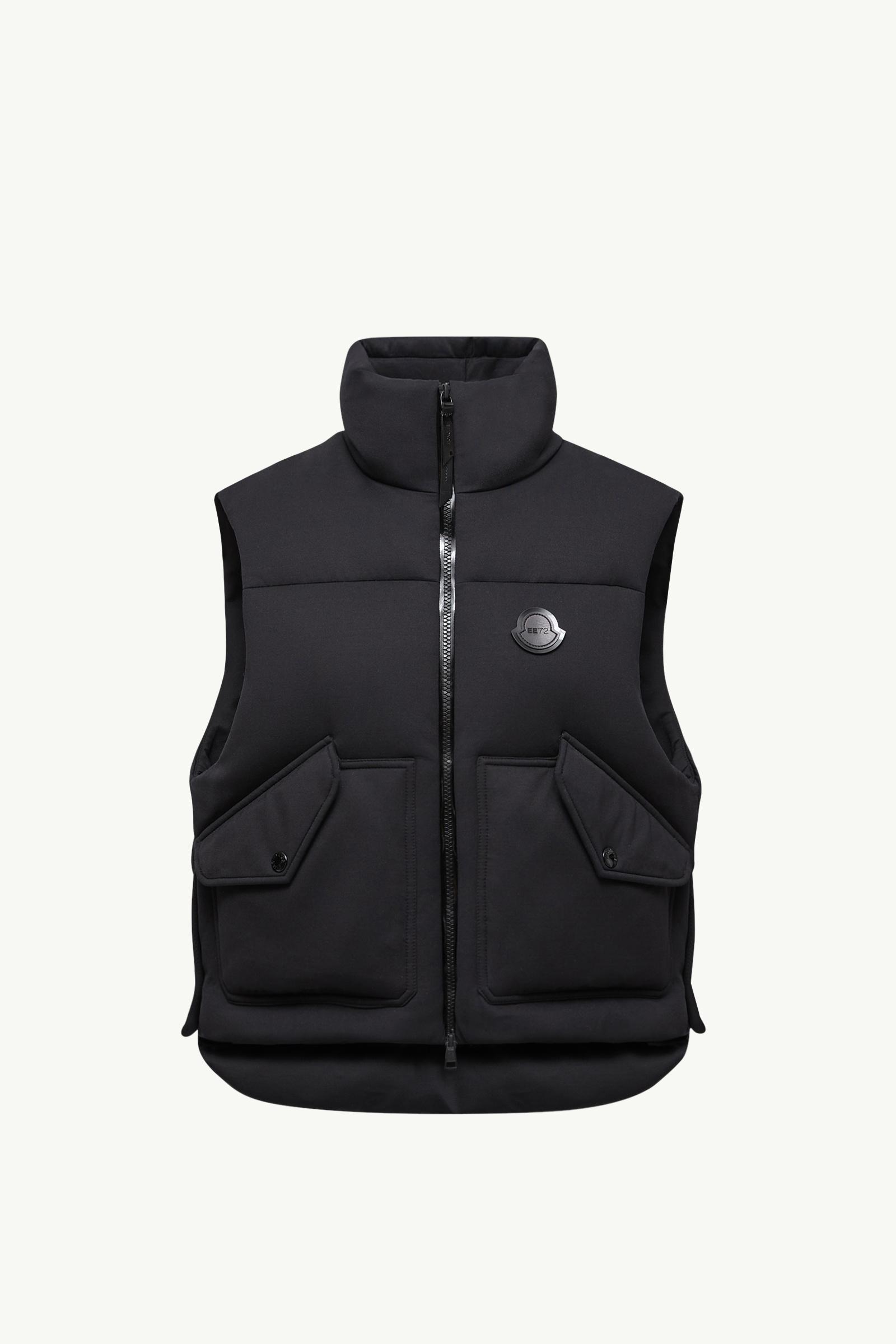 ブラック Moncler x EE72 by Edward Enninful Otis ベスト : Moncler x