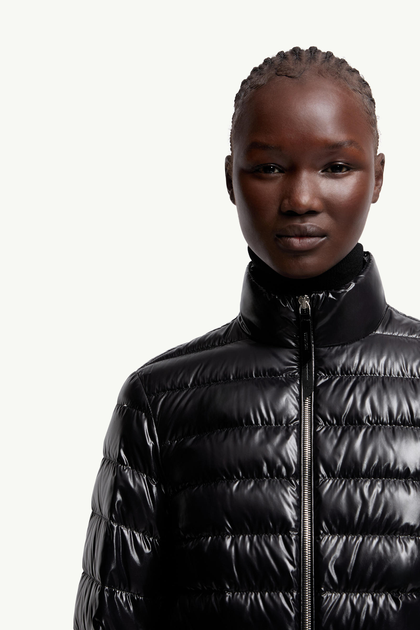 Moncler x EE72 by Edward Enninful Knut Short Down Jacket Women Black Moncler 6