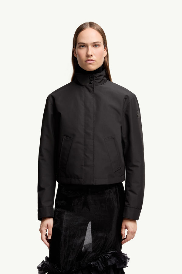 Moncler x EE72 by Edward Enninful Krovanh Short Down Jacket Women Black Moncler 3