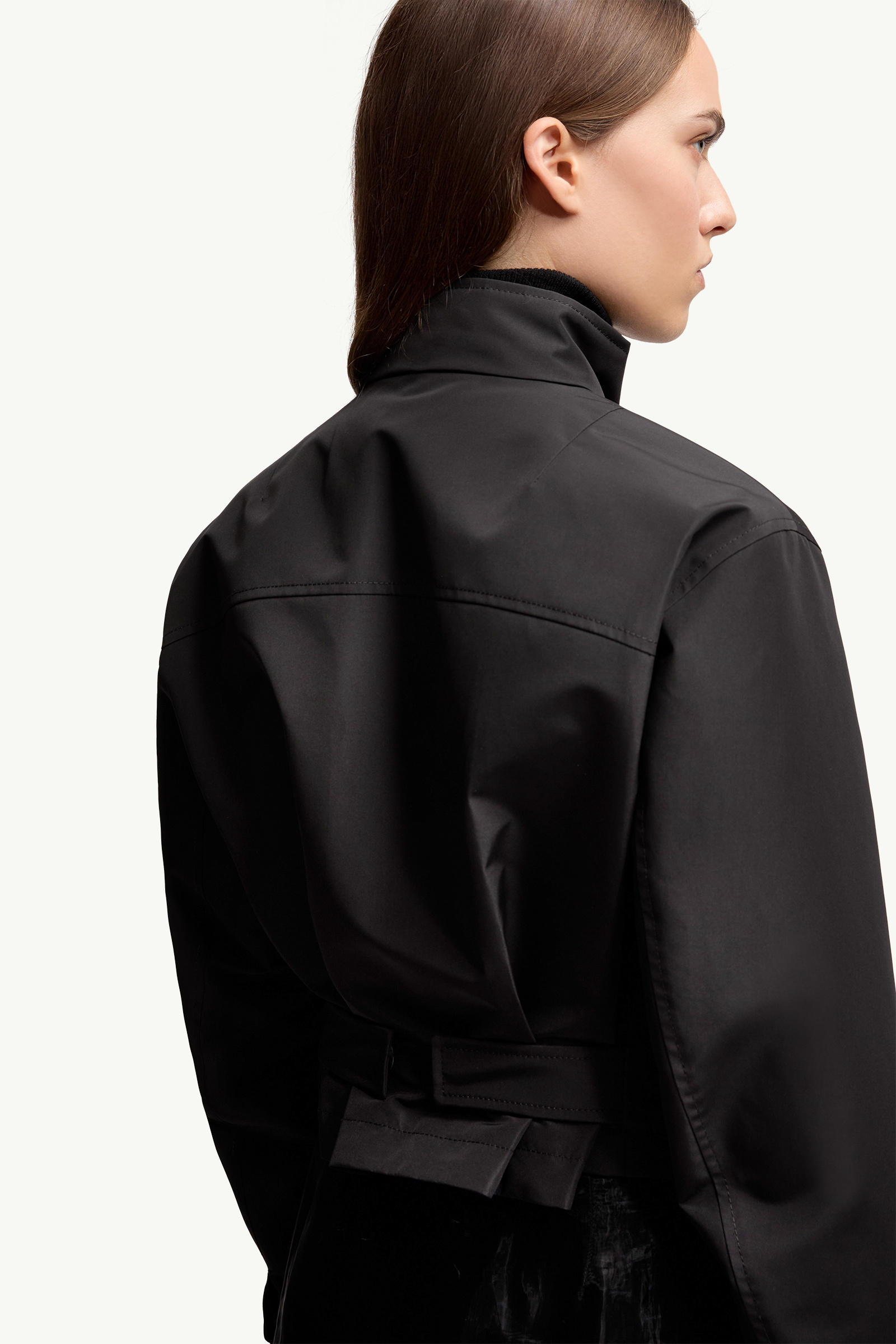 Moncler x EE72 by Edward Enninful Krovanh Short Down Jacket Women Black Moncler 6