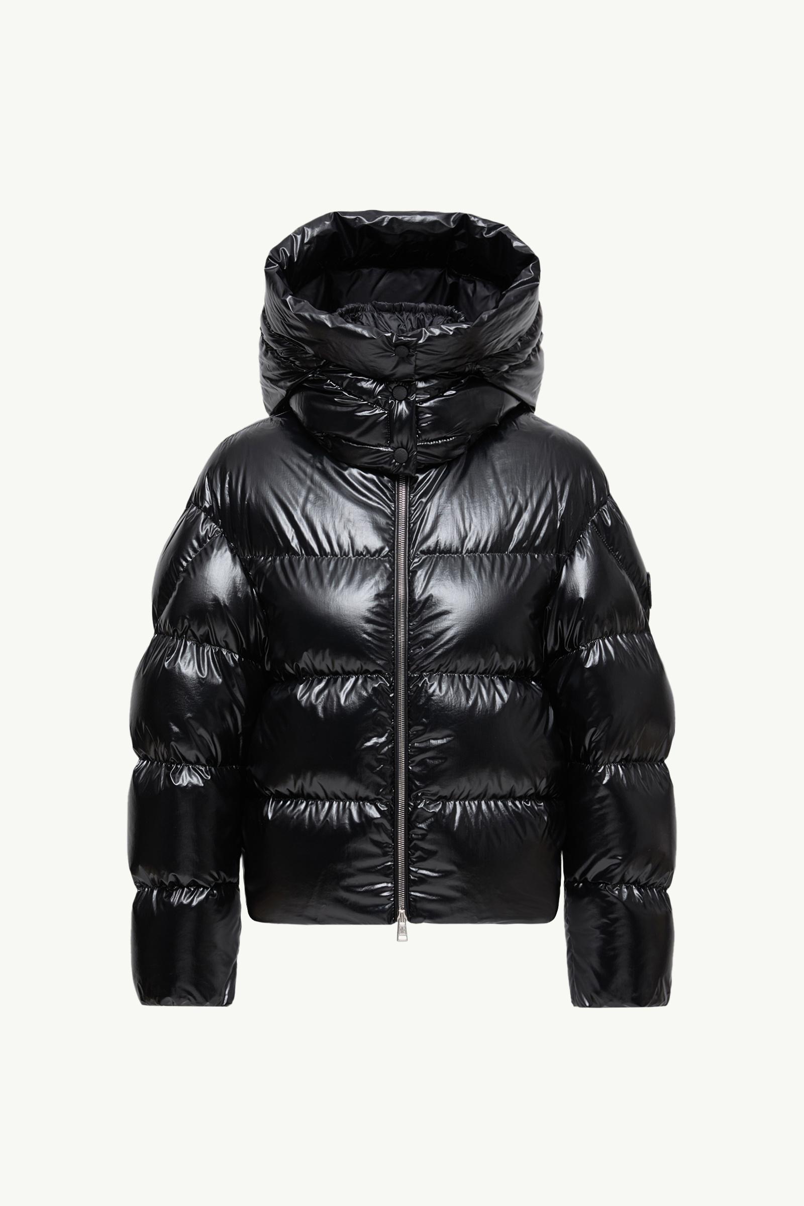 Black Moncler x EE72 by Edward Enninful Lothar Hooded Short Down
