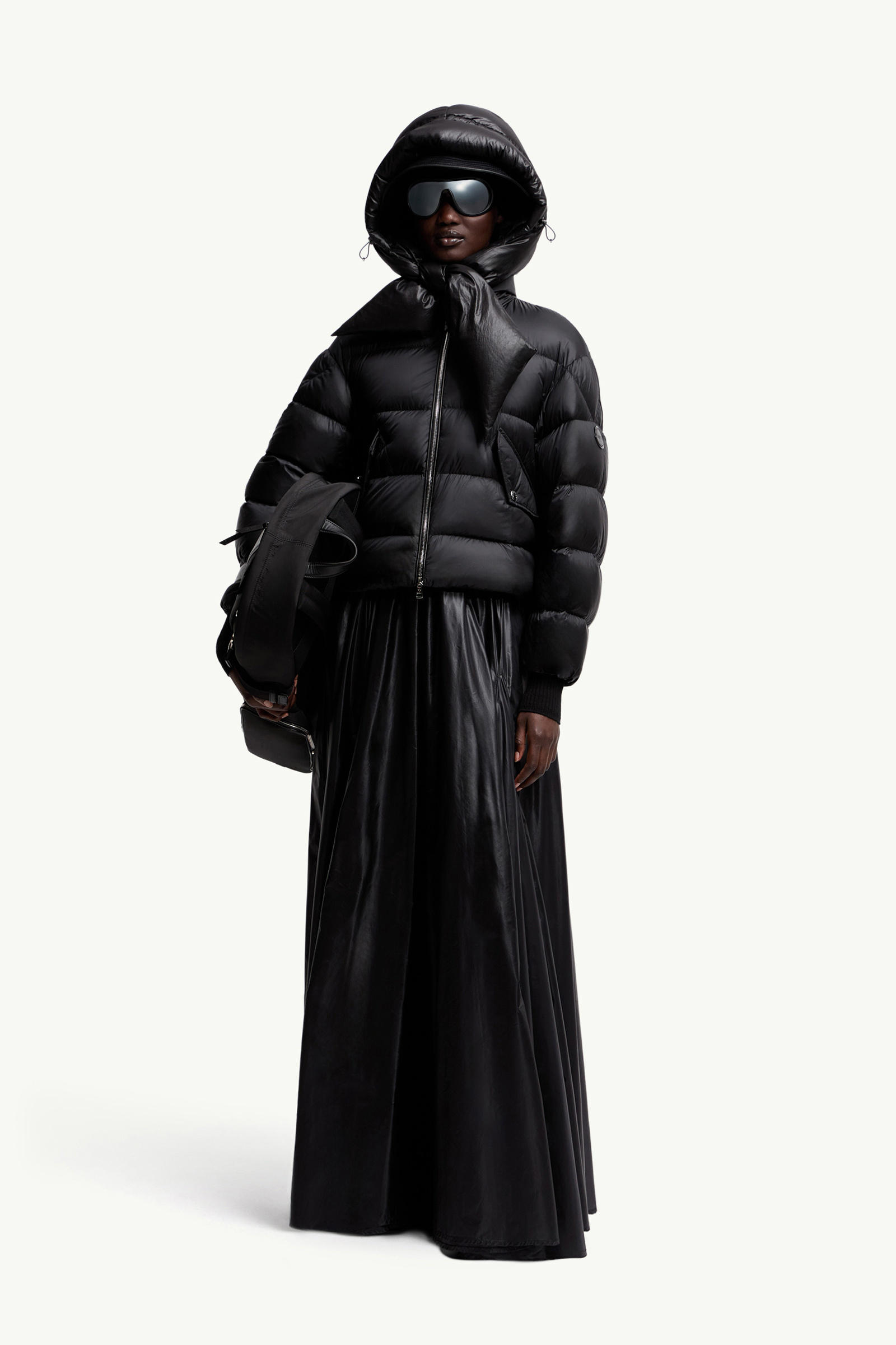 Moncler x EE72 by Edward Enninful Blas Short Down Jacket Women Black Moncler 0